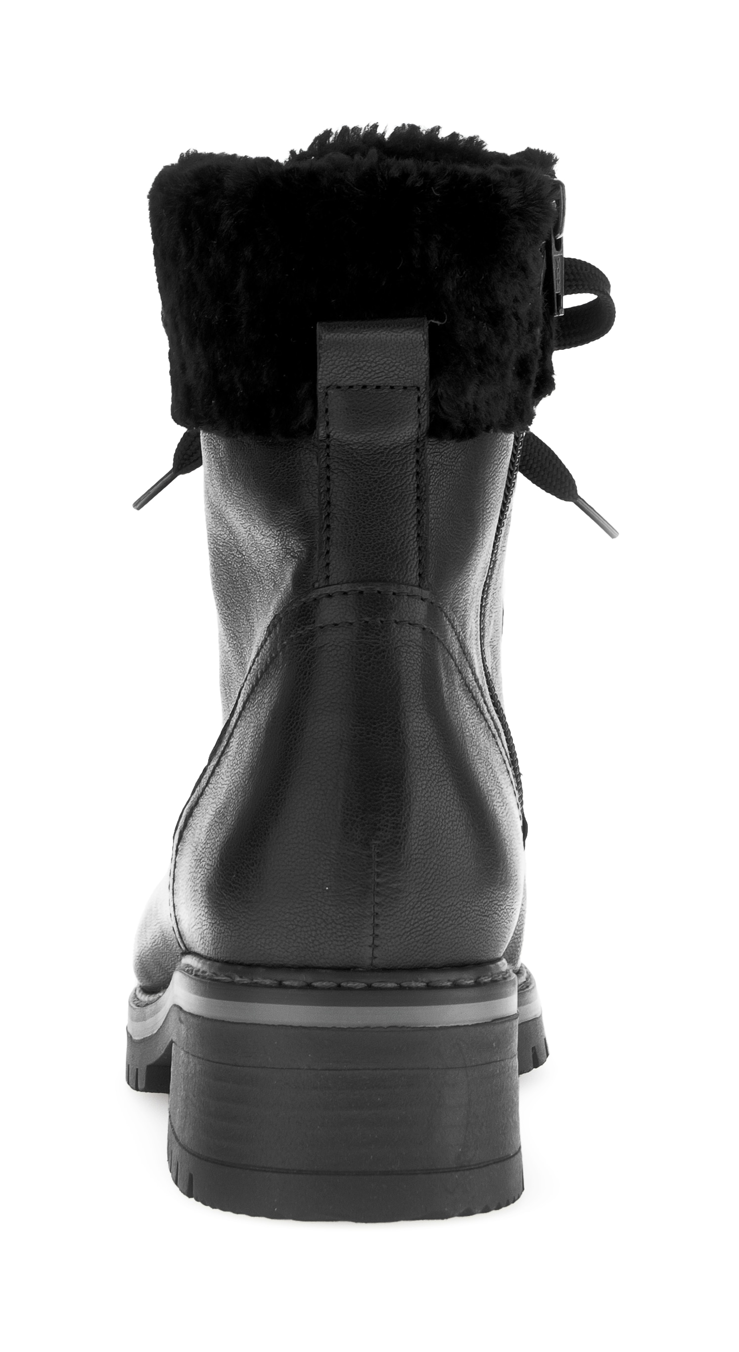 Gabor Winterstiefelette »GENUA«  , Blockabsatz, Winterboots mit Teddyplüsch-Kragen