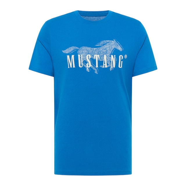 MUSTANG Kurzarmshirt »Mustang T-Shirt Print-Shirt« bei ♕