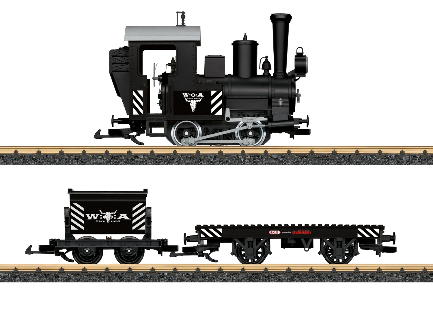 LGB Modelleisenbahn-Set »LGB, Startset W:O:A - L70505« mit Licht