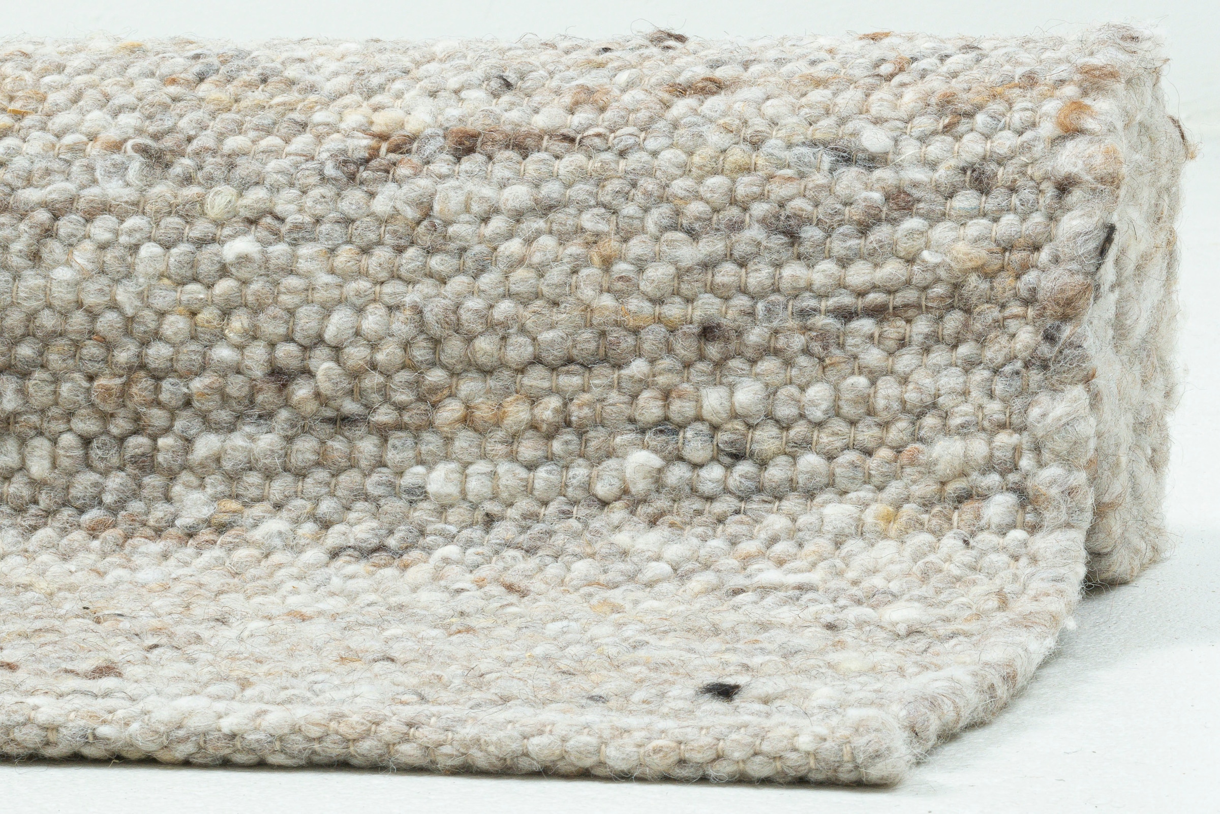 THEKO Wollteppich »Alm-Glück«, rechteckig, Handweb Teppich, reine Wolle, handgewebt