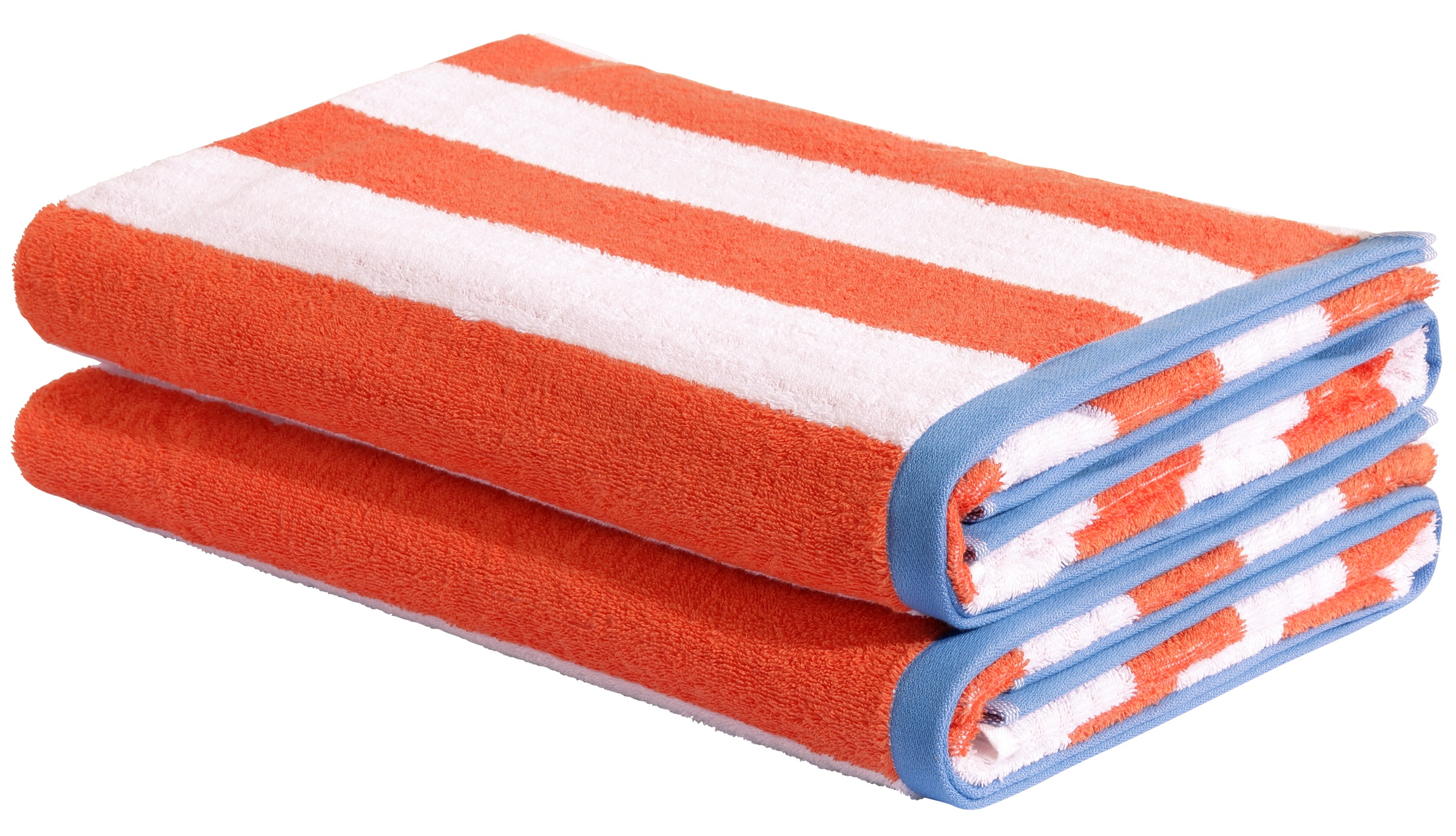 OTTO home Strandtuch »Elenna, 100% Baumwolle, 500 gr/m²« gestreift, Strandtücher 90x180cm, 5 Jahre Garantie