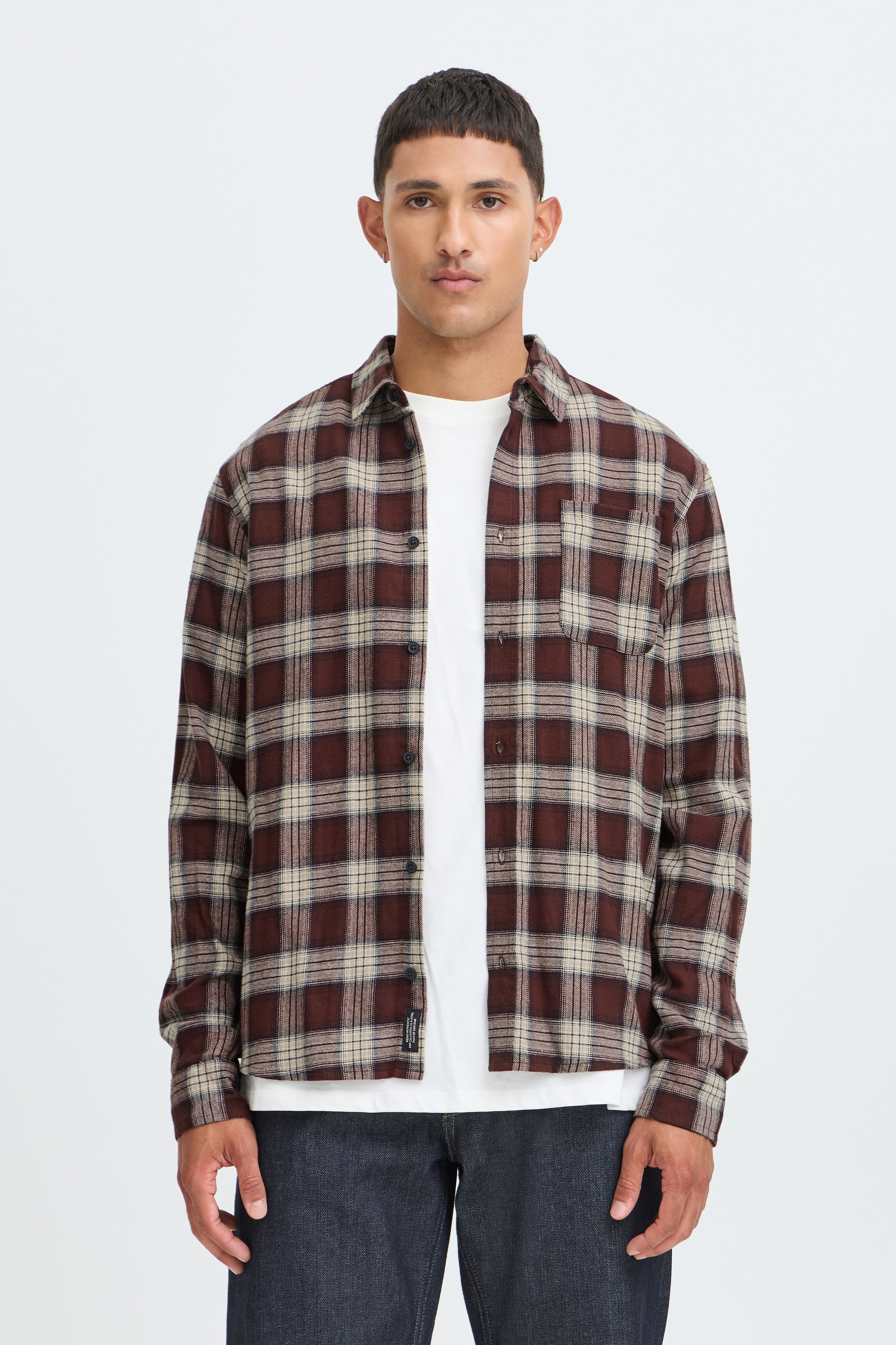 Blend Langarmhemd »BHCLAUS SHIRT« Baumwolle, regular fit