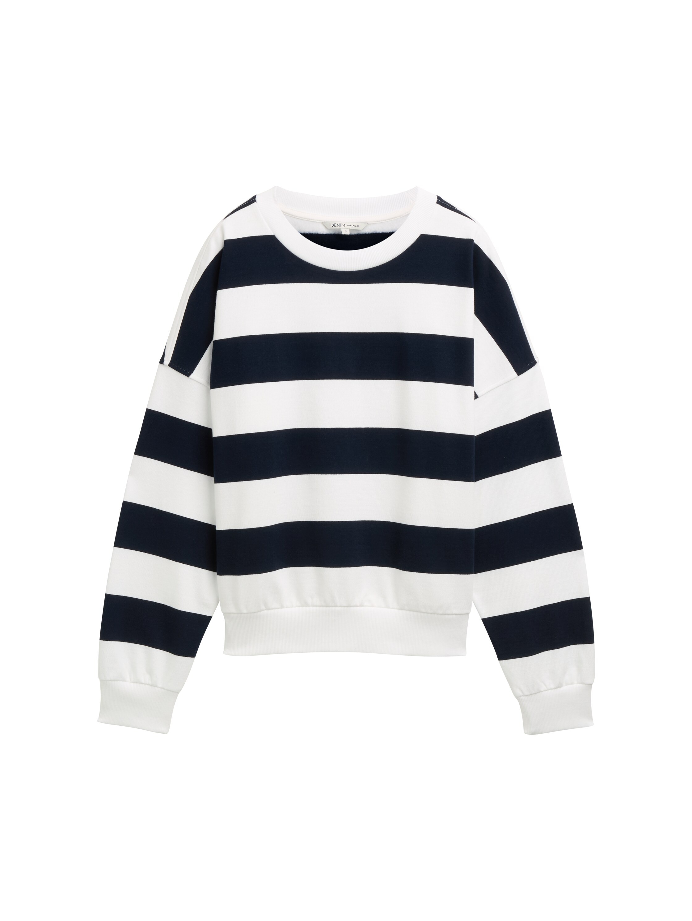 TOM TAILOR Denim Sweatshirt, aus weicher Baumwolle