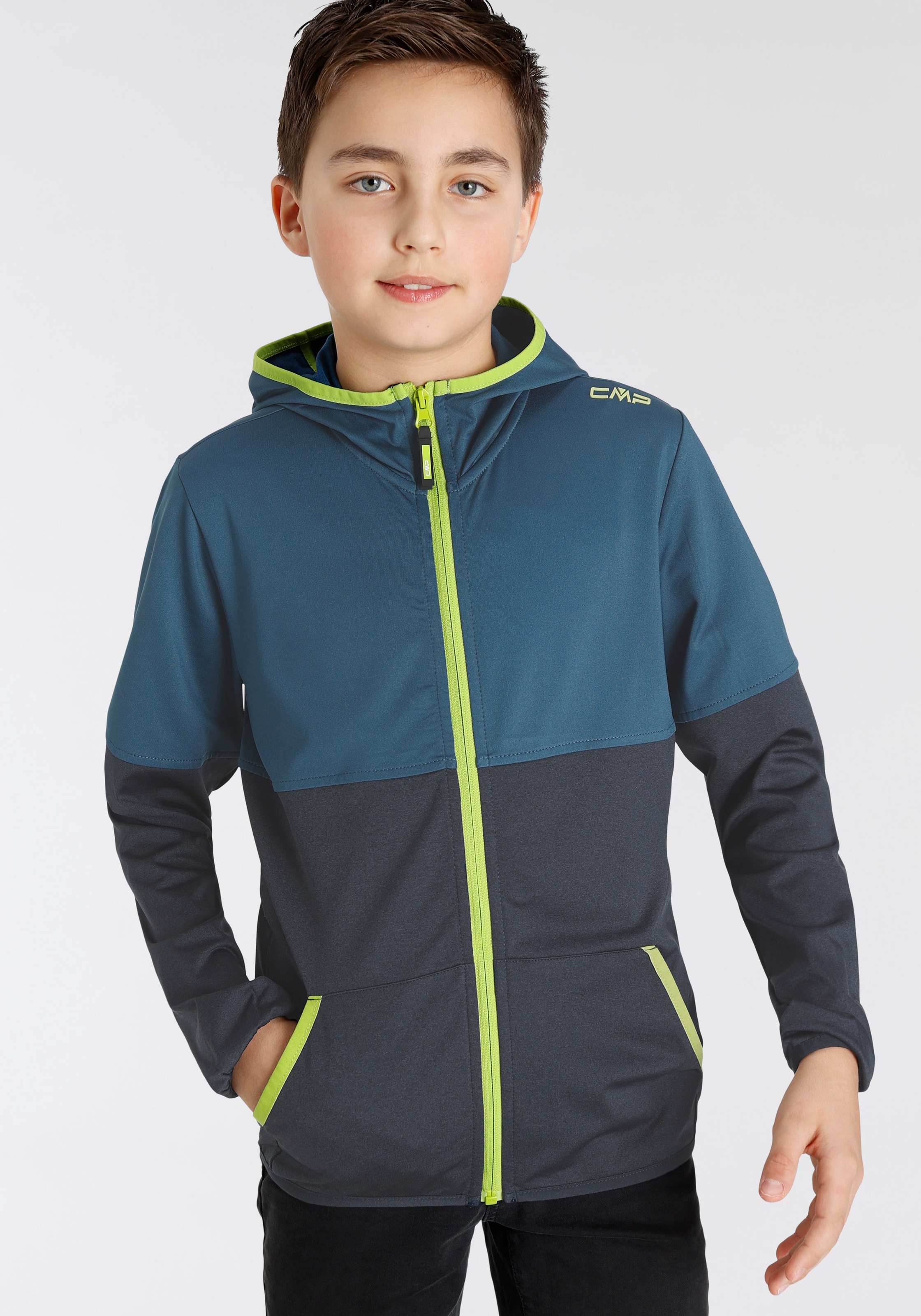 CMP Fleecejacke »KID JACKET FIX HOOD«, mit Kapuze, Atmungsaktiv & Wärmend & Schnell... kaufen