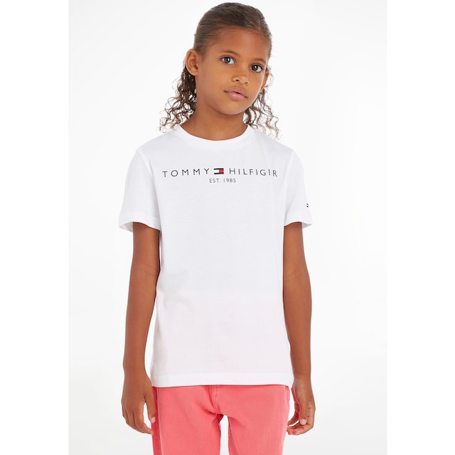 Tommy Kinder T-Shirt Hilfiger Mädchen TEE«, Jungen und bei Kids MiniMe,für »ESSENTIAL Junior