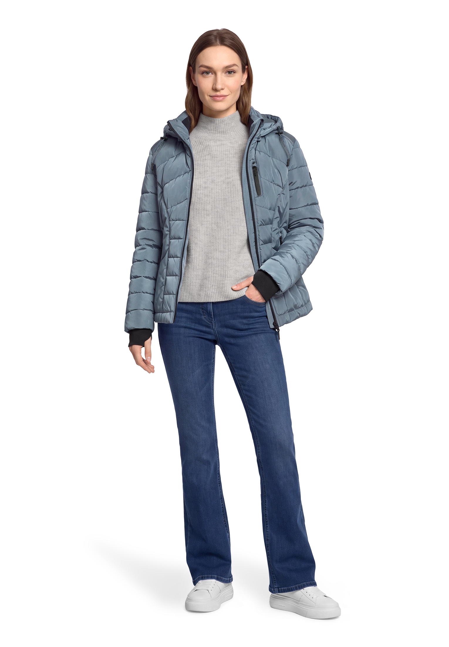 Gil Bret Steppjacke mit Kapuze Winterjacke mit Kapuze