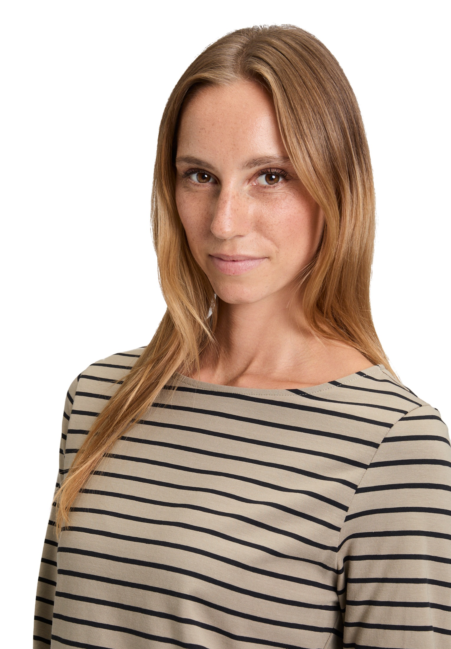 Betty Barclay 3/4-Arm-Shirt »Ringelshirt mit U-Boot-Ausschnitt«