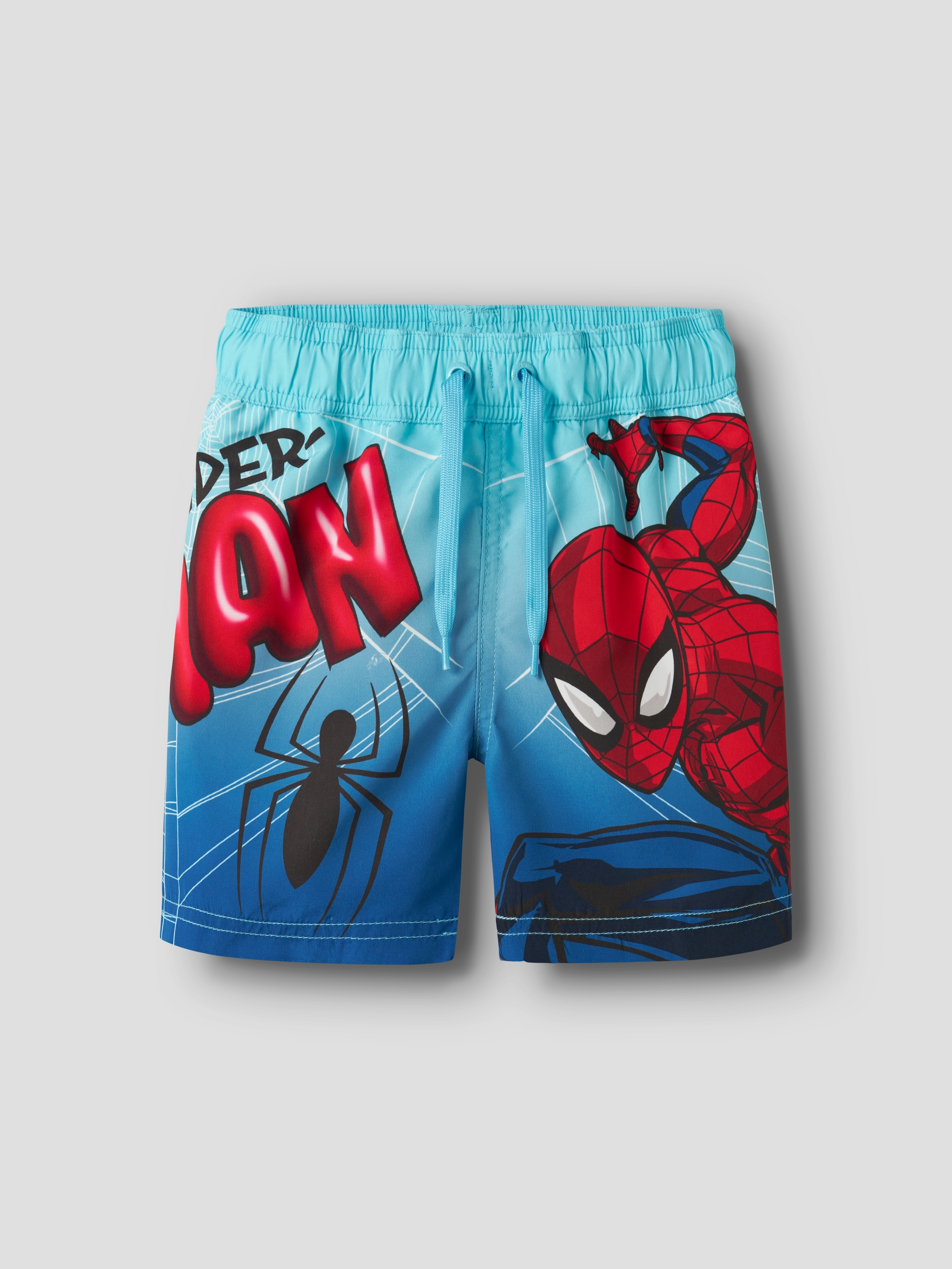 Name It Badeshorts »NMMMALTE SPIDER LONG SWIMSHORTS MAR«