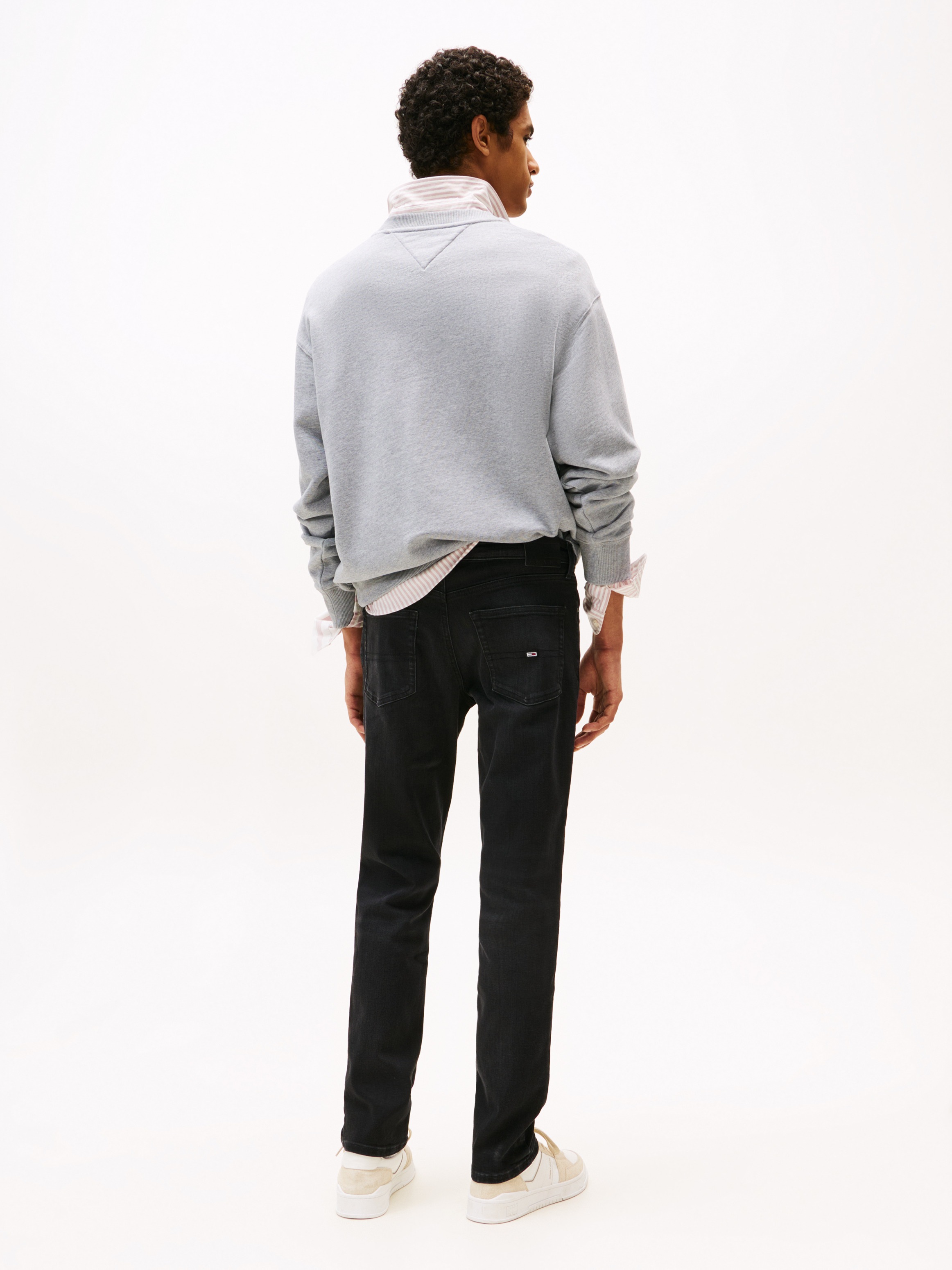 Tommy Jeans Slim-fit-Jeans »Scanton Slim«, Slim‑Fit‑Jeans mit mittlerer Leibhöhe, 5‑Pocket‑Design