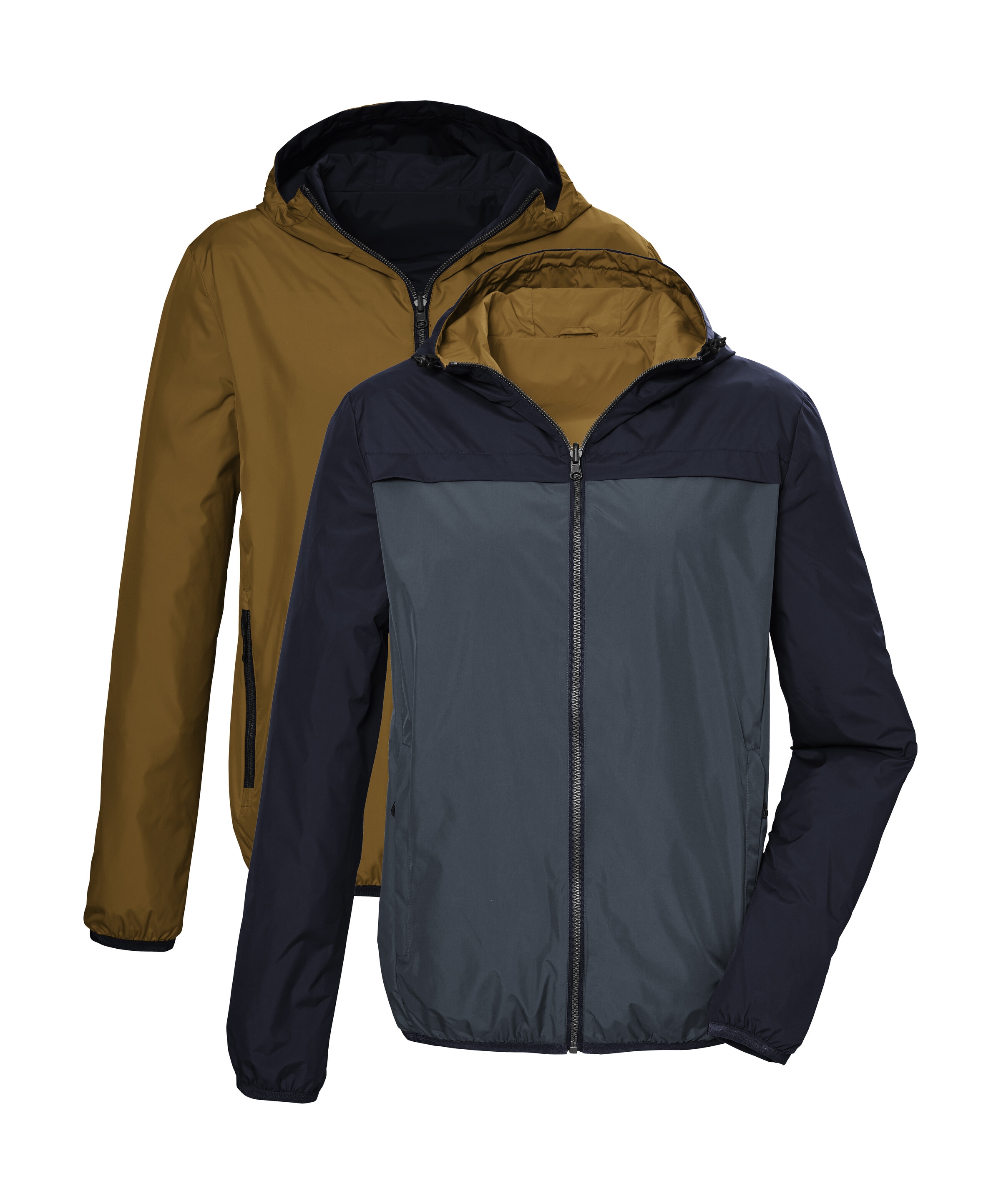 G.I.G.A. DX by killtec Wendejacke »GS 90 MN JCKT« Wendbare, winddichte, wasserabweisende Jacke, PFAS-frei imprägniert