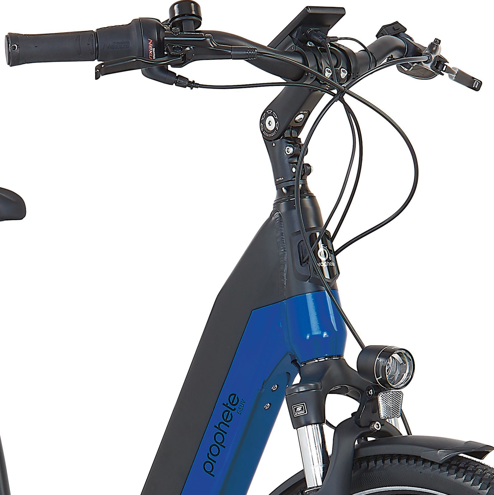 Prophete E-Bike »Geniesser eSUV«, 7 Gang, Shimano, Nexus, Mittelmotor 250 W, Pedelec, Elektrofahrrad für Damen, Cityrad