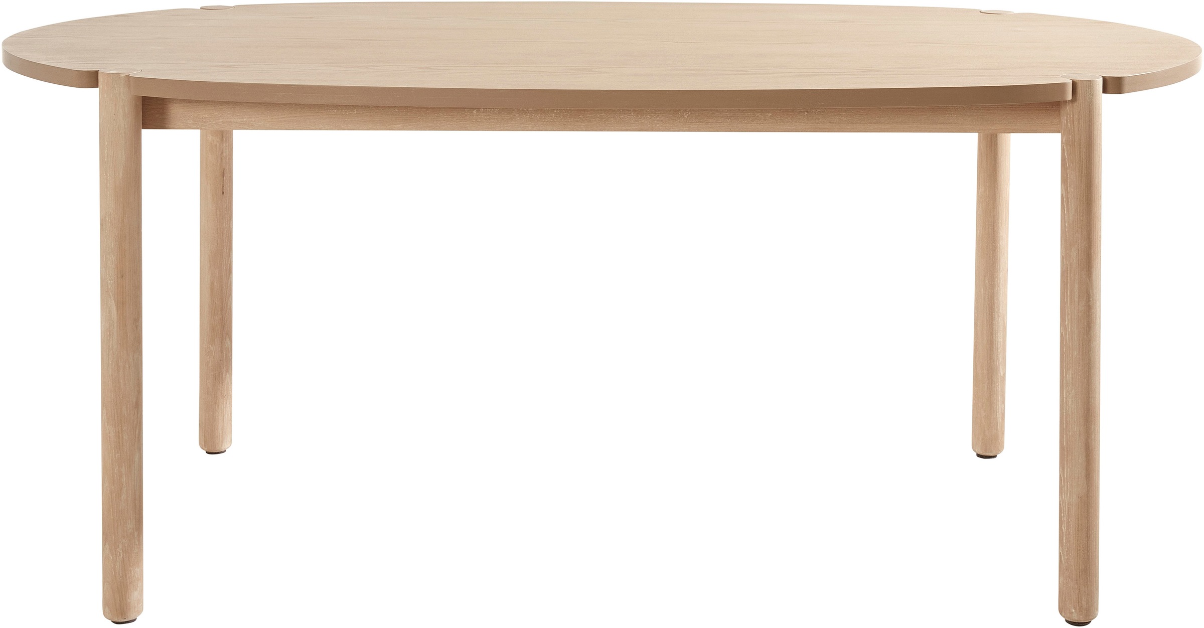 s.Oliver Esstisch »Illija« in ovaler Form, gefertigt aus Eschenholz und MDF mit Furnier