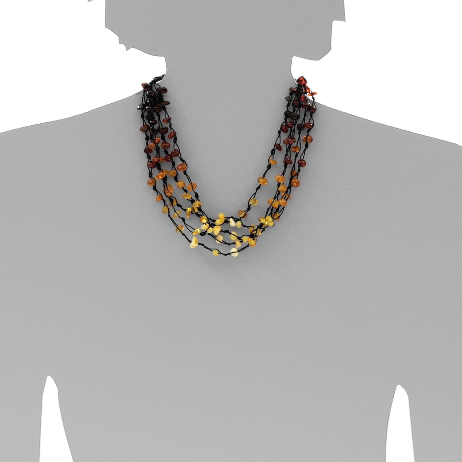OSTSEE-SCHMUCK Kette ohne Anhänger »- Tonia - Bernstein -,«