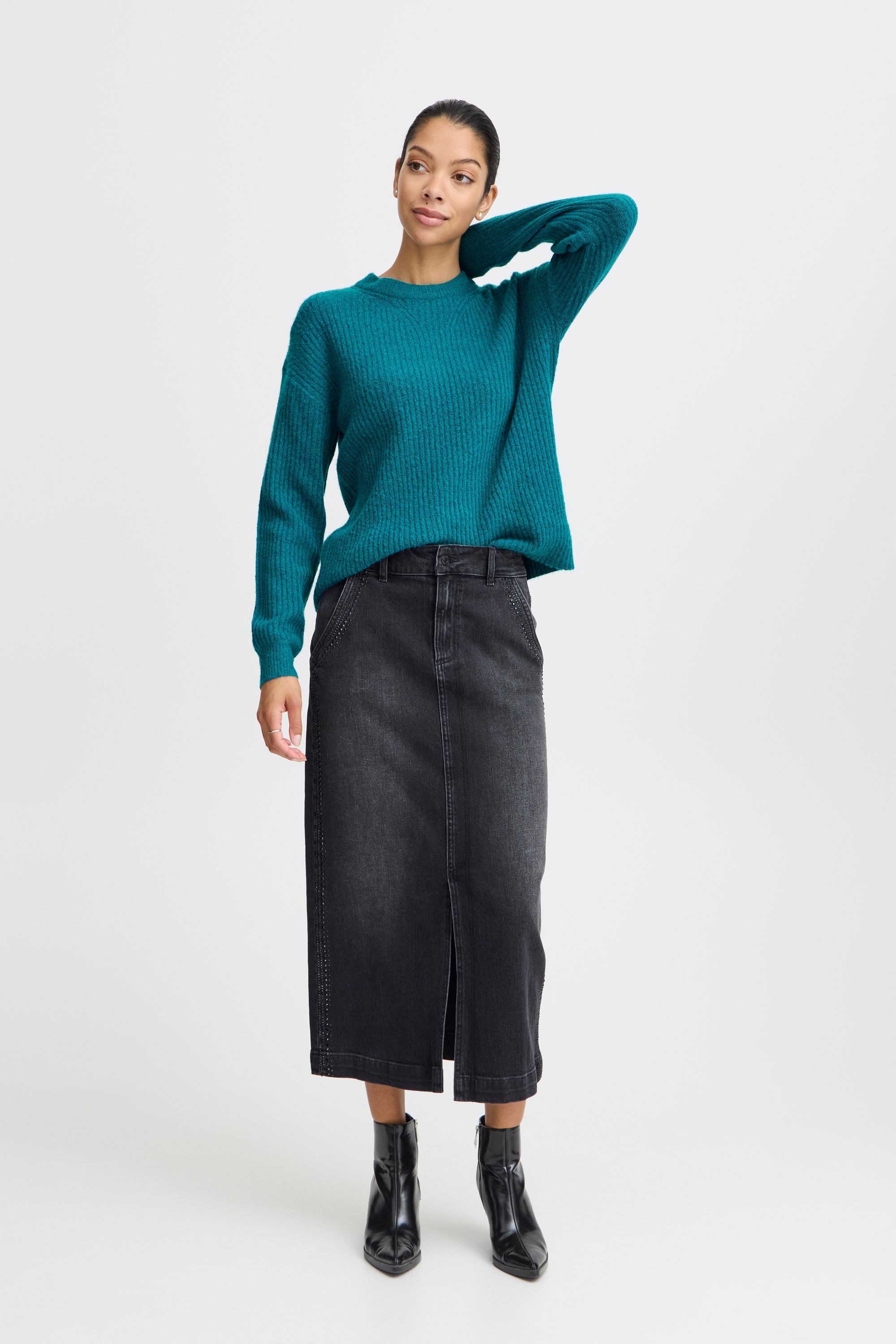 b.young Strickfleece-Pullover »Strickpullover BYOnema«