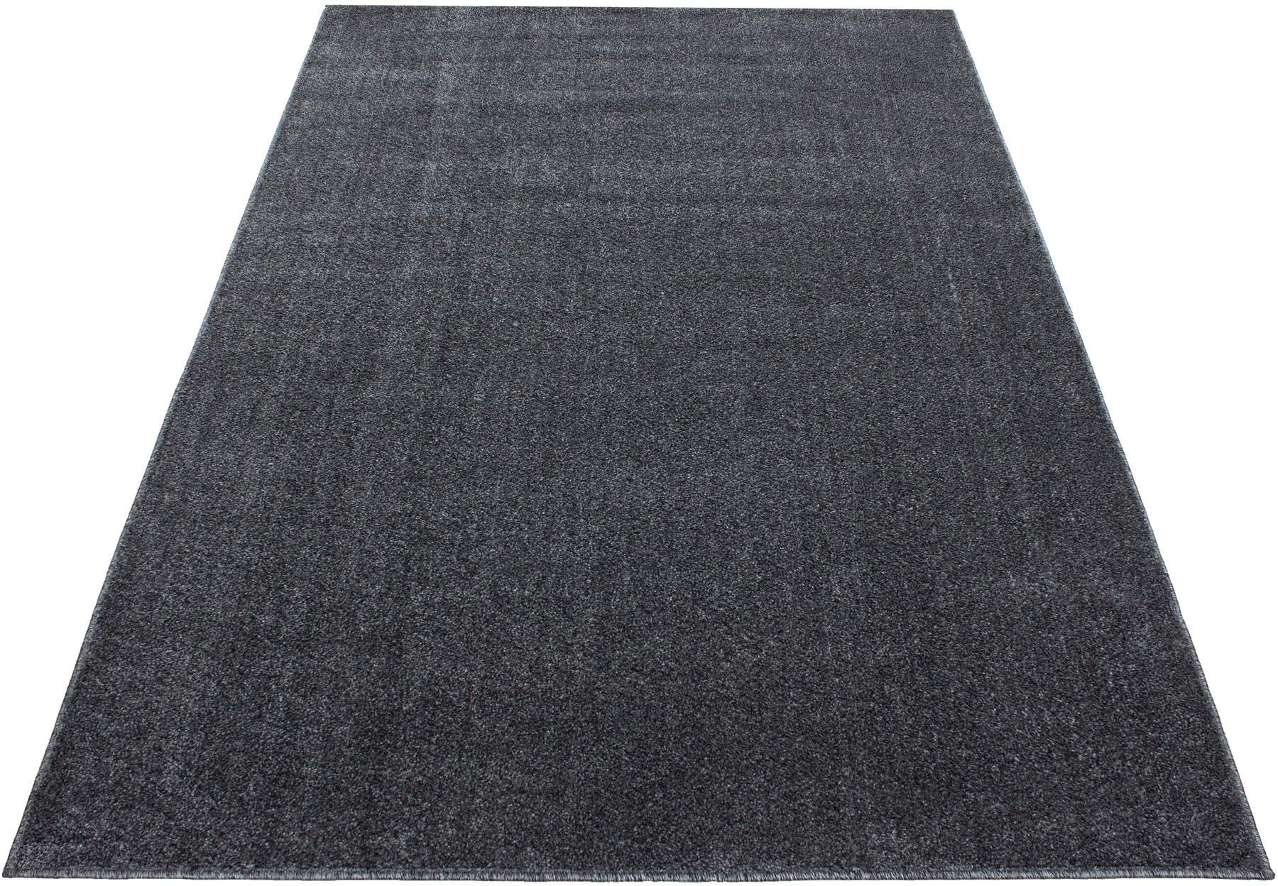 Ayyildiz Teppiche Teppich »ATA«, rechteckig, 10 mm Höhe, Kurzflor, uni, große Farbauswahl, robust, auch als Läufer und in rund