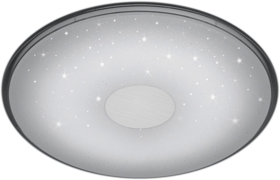 TRIO Leuchten LED Deckenleuchte »SHOGUN« LED-Board Kaltweiß | Neutralweiß | Tageslichtweiß | Warmweiß integrierter Dimmer, Lichtfarbe stufenlos einstellbar, Memory Funktion