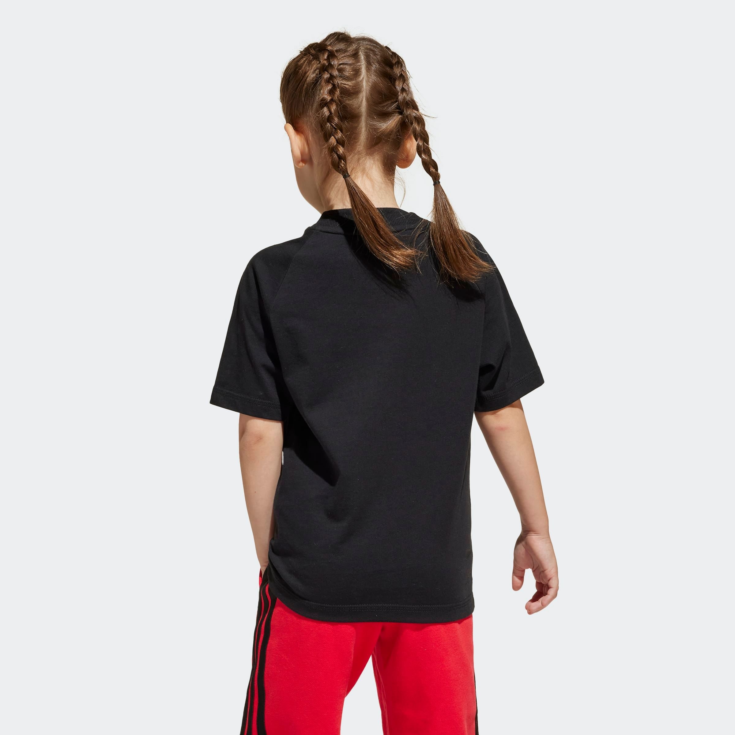 adidas Sportswear T-Shirt »LK LIN TEE 160« für Kinder, Rundhalsausschnitt, ohne Verschluss, weiches Material