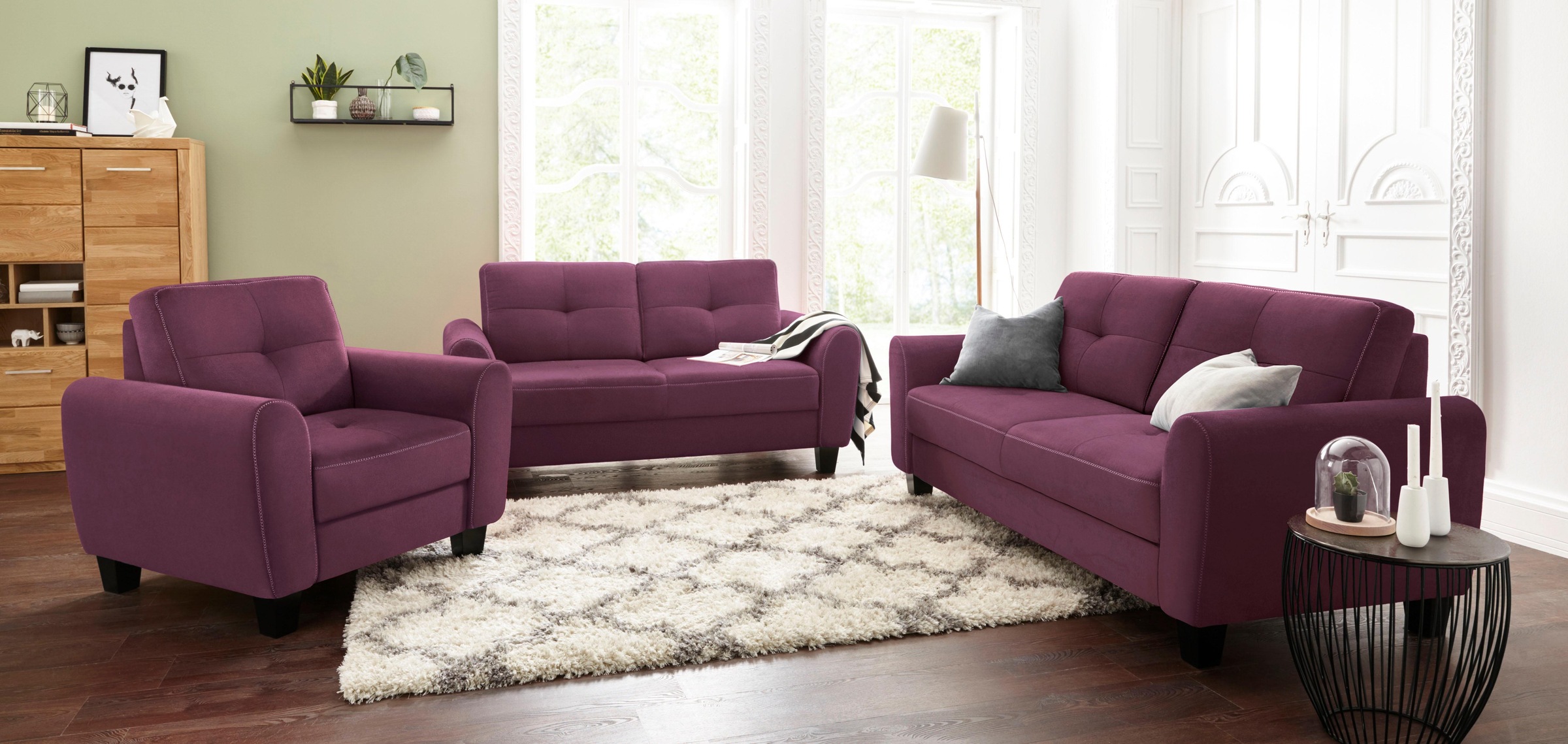 sit&more Sessel »Varese«, inklusive Federkern