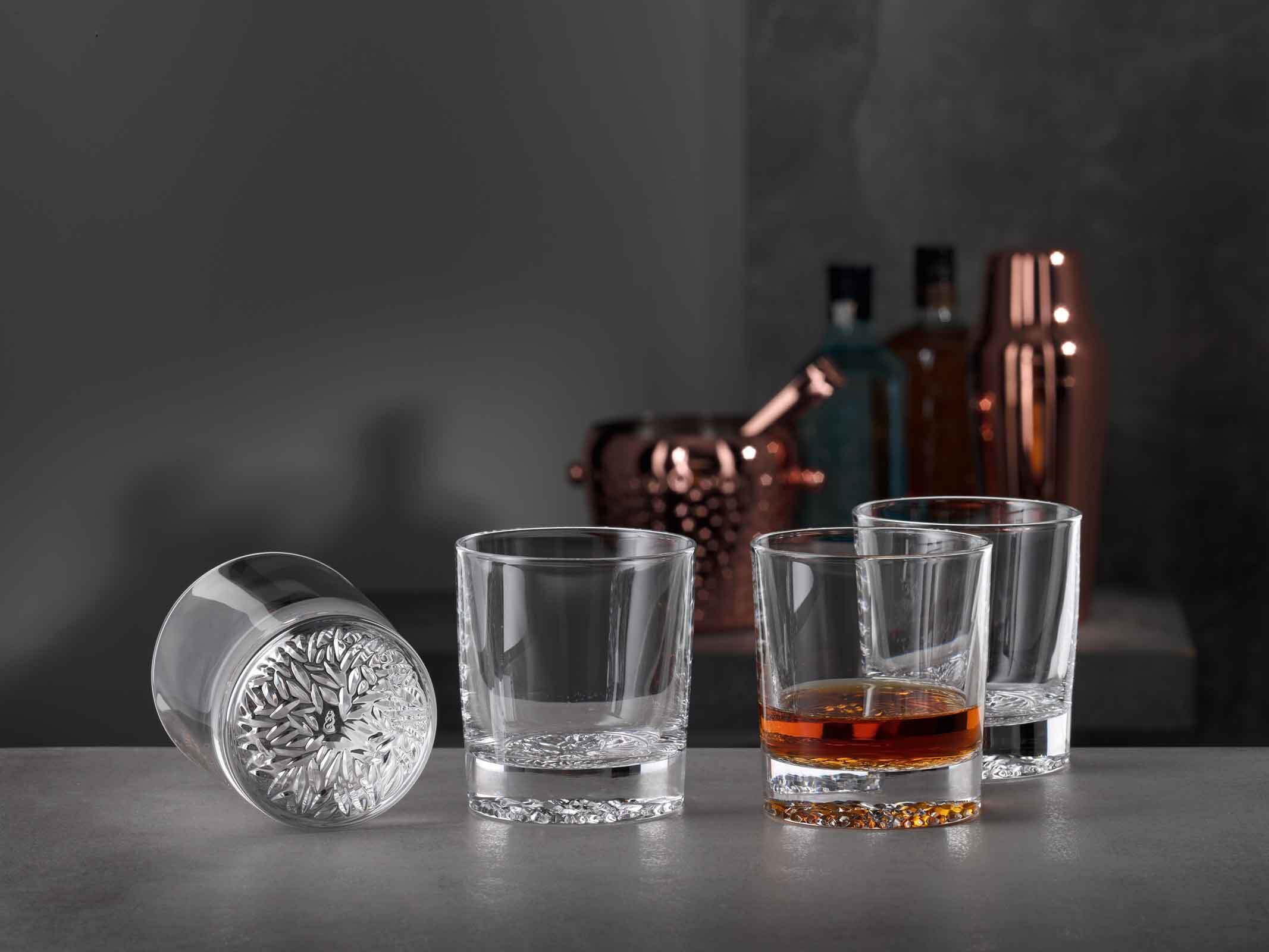 SPIEGELAU Whiskyglas »Whisky Tumbler Lounge 2.0 309 ml 4er Set transparent«