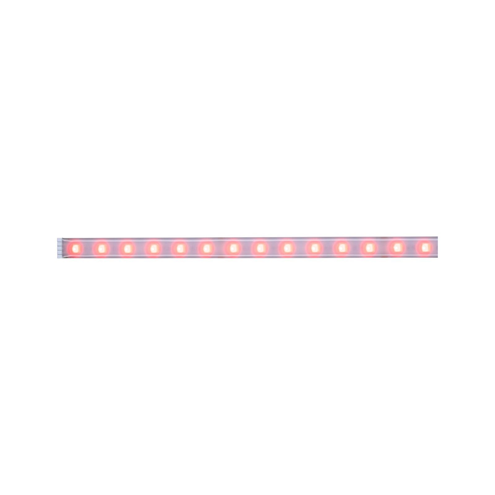 Paulmann LED-Streifen »MaxLED 500 Stripe 1m IP44 Cover 3000K 12W 24V Silber Kunststoff«, 1 St.-flammig