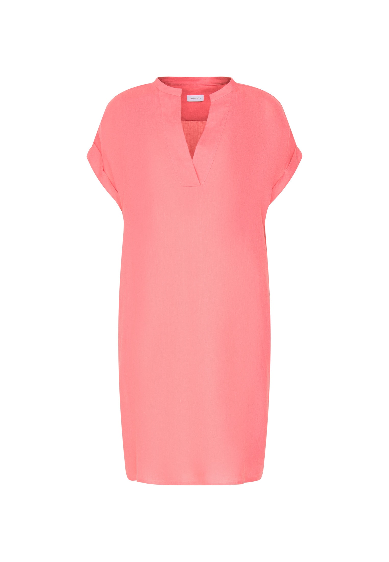 seidensticker Sommerkleid »Schwarze Rose«, Ohne Arm Kragen Uni