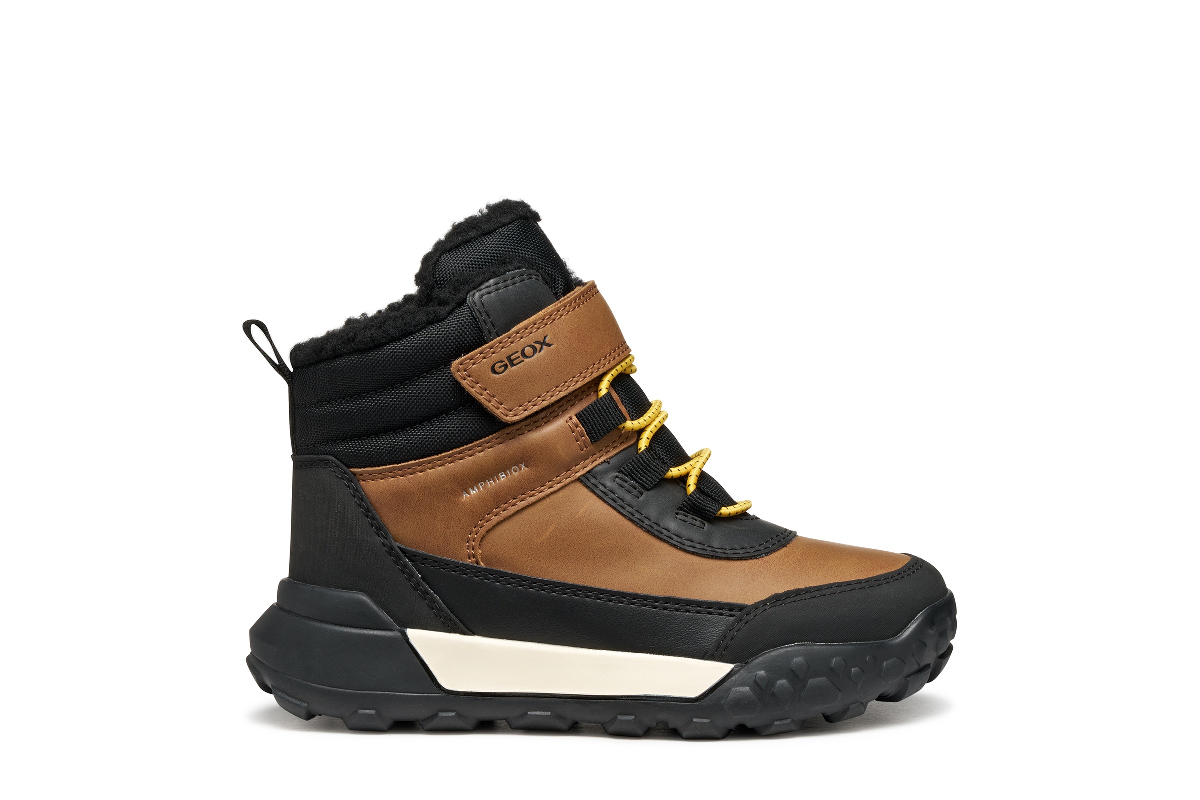 Geox Winterboots »J TREKKYUP BOY B ABX«  Freizeitstiefel mit Warmfutter, Größenschablone zum Download