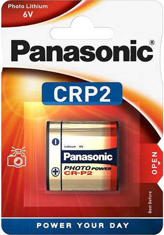 Panasonic Batterie »1 Stck Cylindrical Lithium - CRP2«, 6 V, (1 St.) kaufen