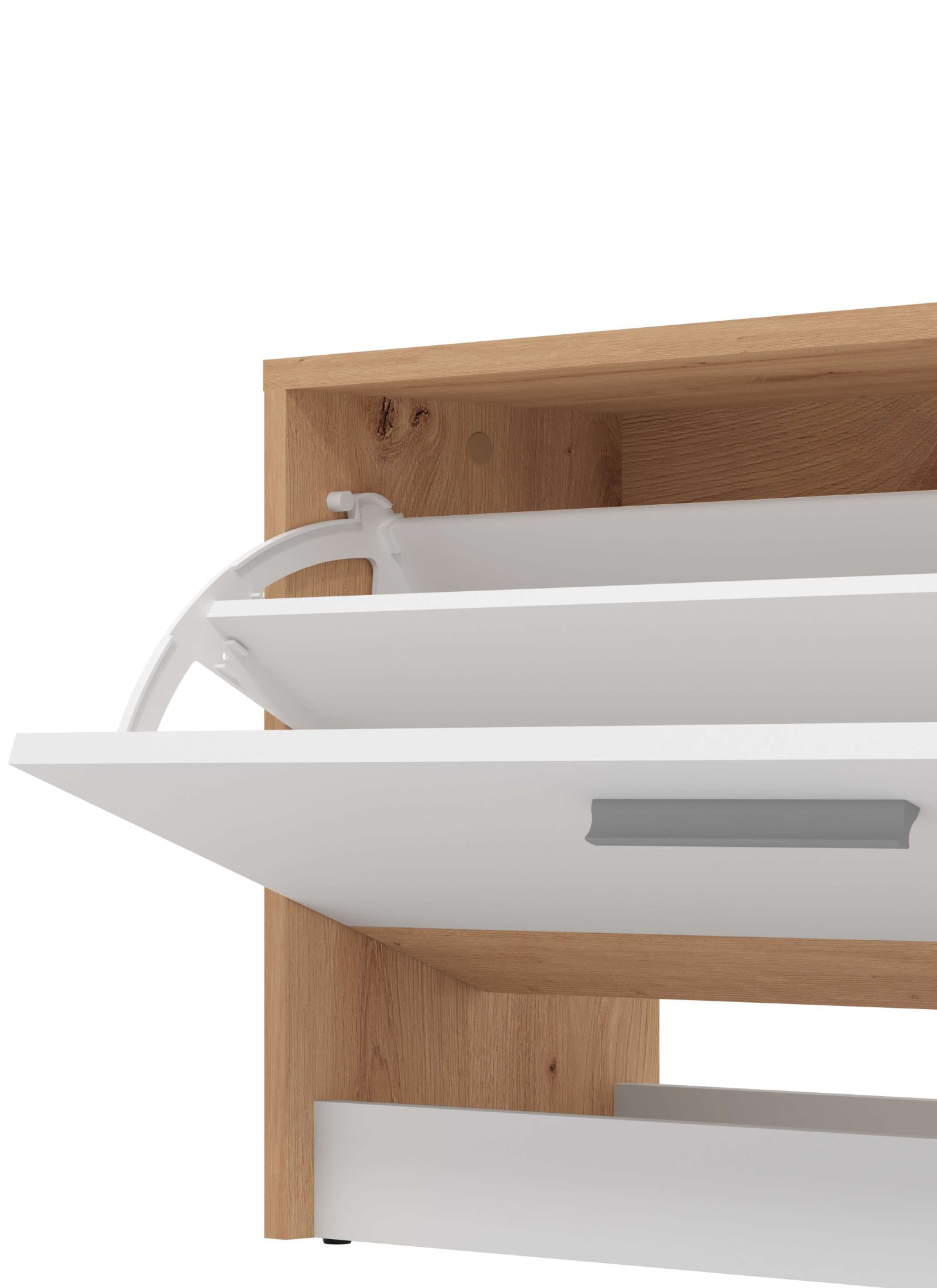 INOSIGN Garderoben-Set »Rimini, Set 2tlg«, (2 St.), bestehend aus Garderobenpaneel und Schuhschrank