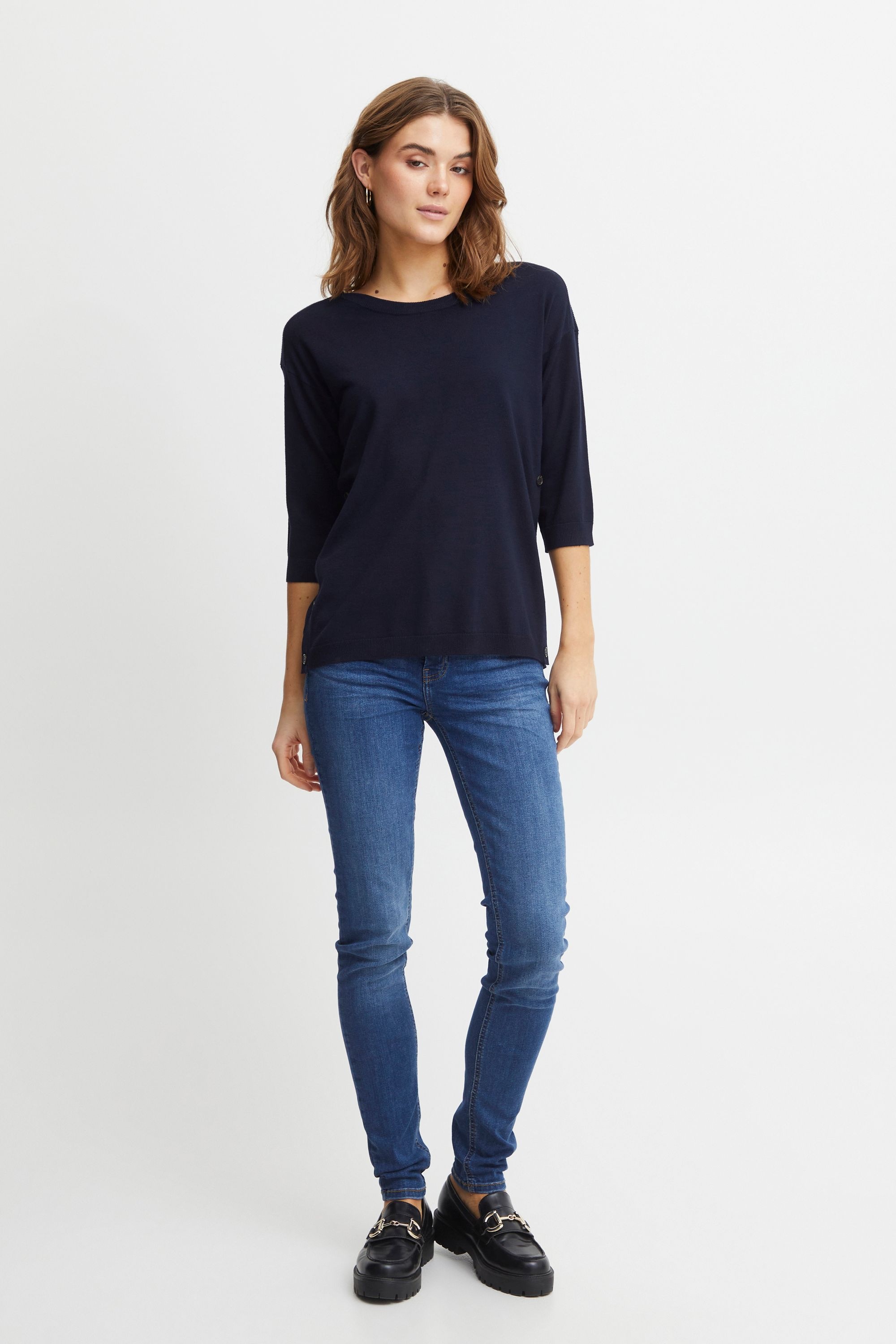 fransa Strickfleece-Pullover »Strickpullover FRLilli«