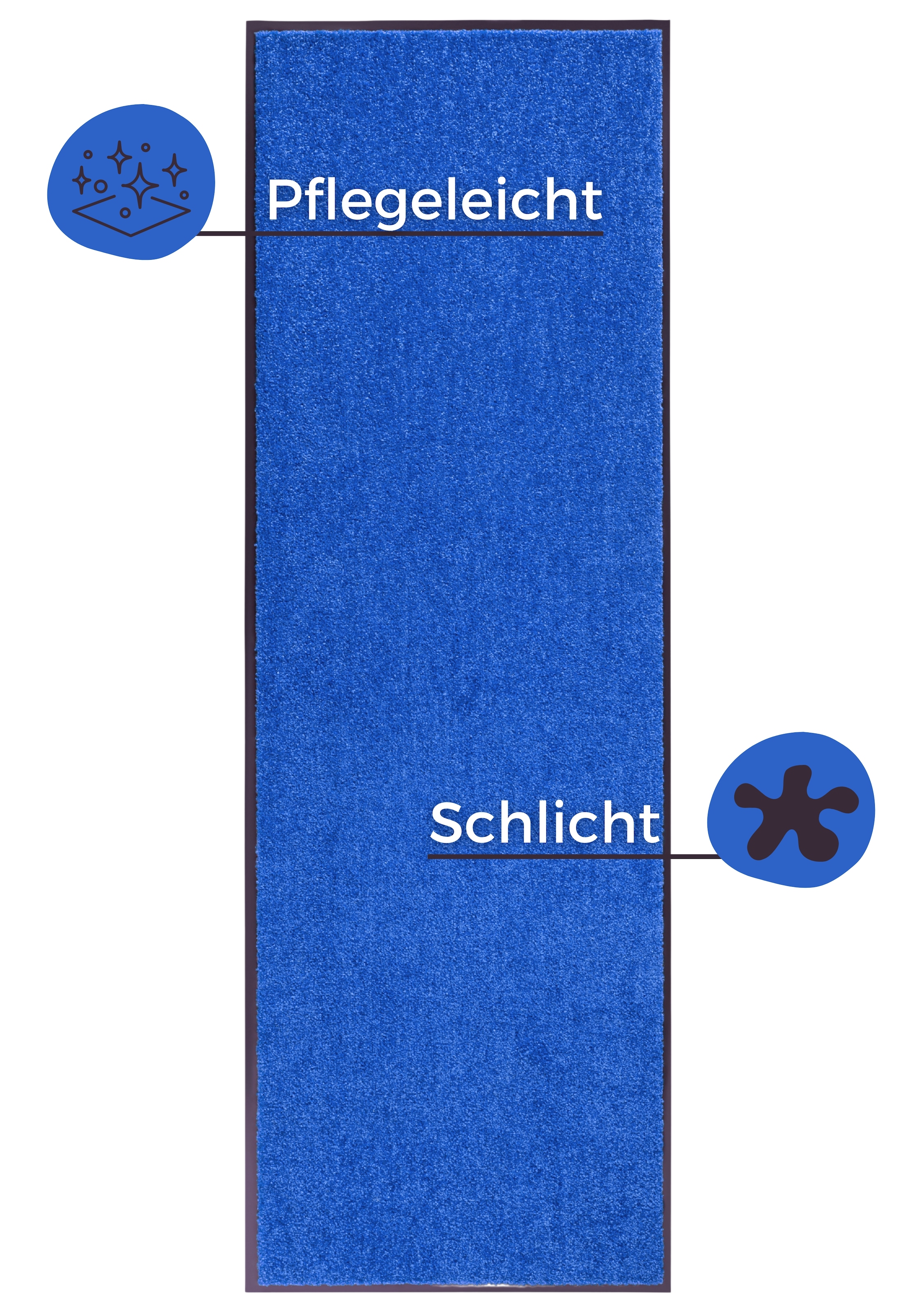 HANSE Home Fußmatte »Wash & Clean«, rechteckig, 7 mm Höhe, Schmutzfangmatte, Türmatte, In- und Outdoor, Teppich, Läufer, waschbar