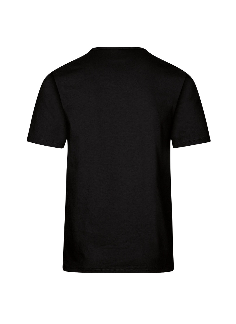 Trigema T-Shirt »TRIGEMA T-Shirt bei DELUXE mit ♕ Knopfleiste Baumwolle«