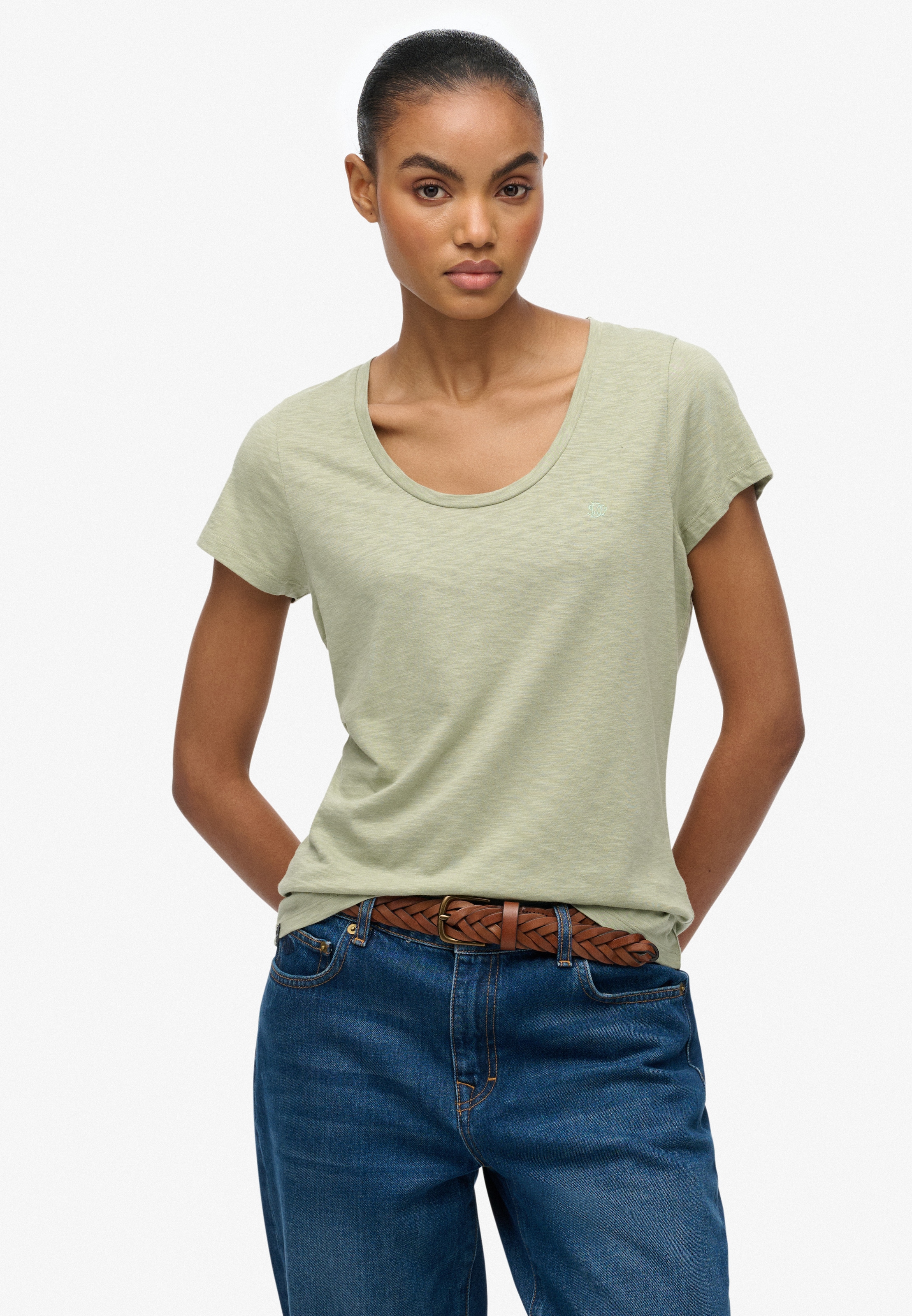 Superdry T-Shirt »STUDIOS SCOOP NECK TEE«