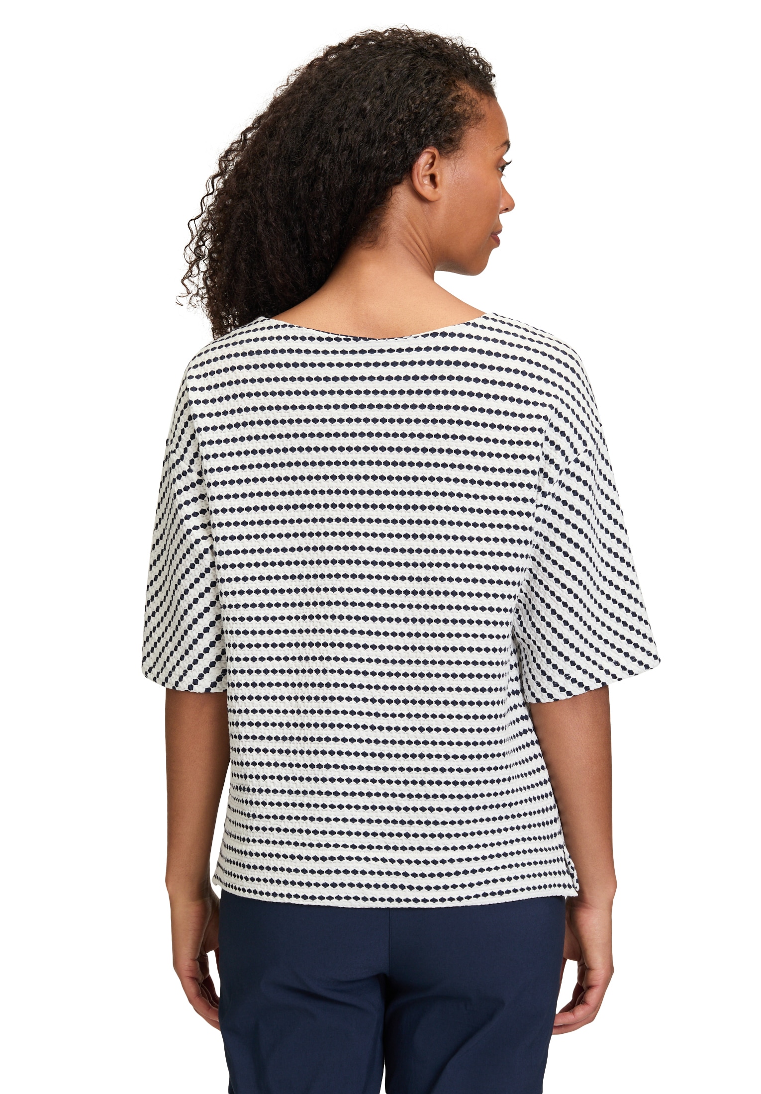 Betty&Co Sweatshirt »Sweatpullover mit Rundhalsausschnitt«