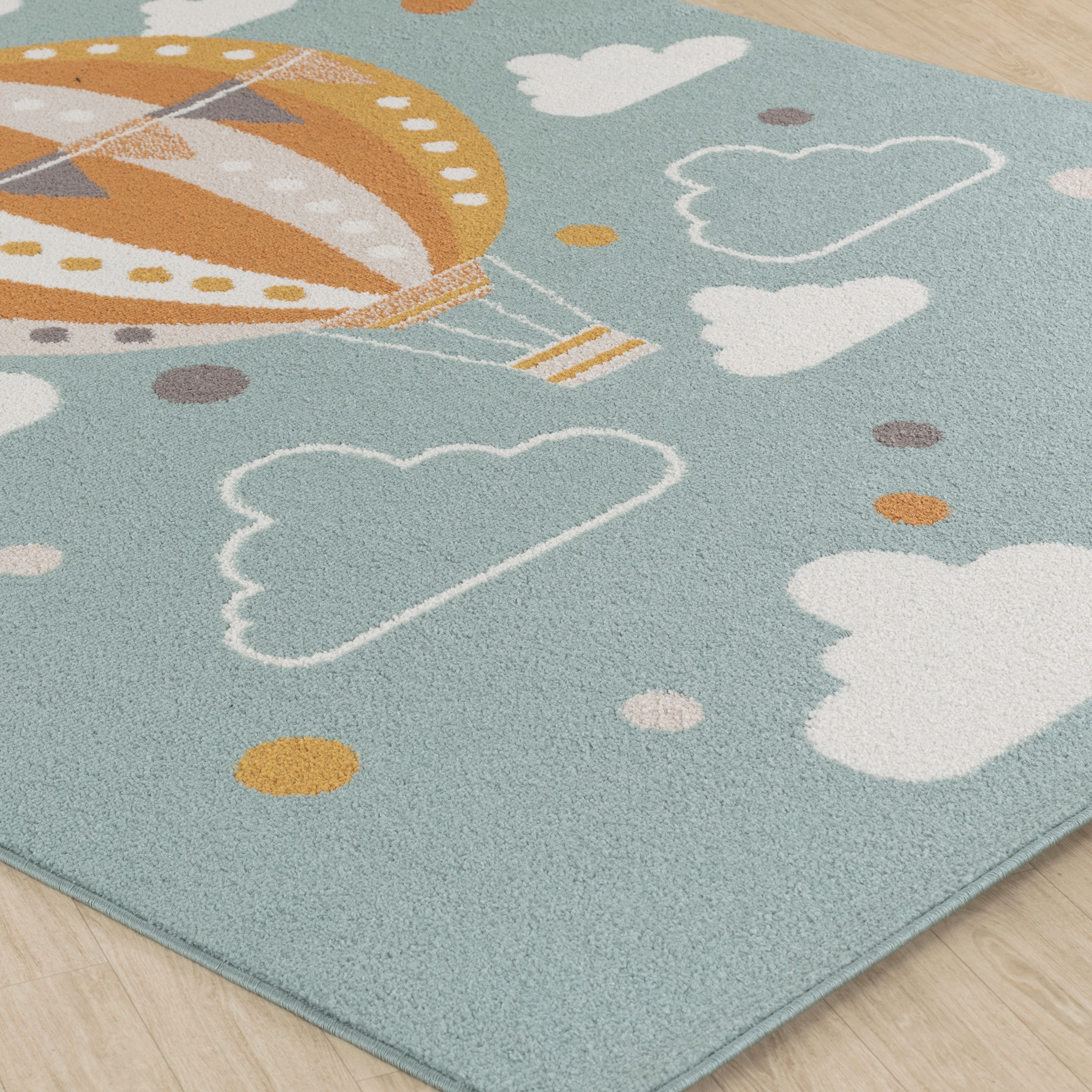 Livabliss Teppich »CENON« rund 12,7 mm Höhe Kinderteppich mit kreativem und farbenfrohem Design
