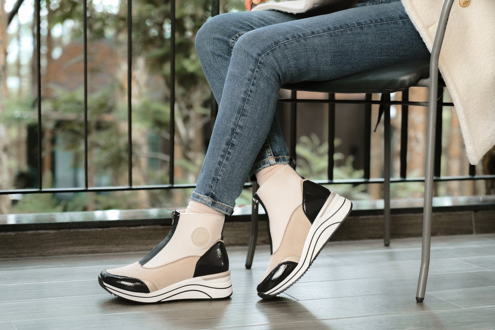 Remonte Keilsneaker  Casual-Boots, Stiefelette, Plateauboots mit Lite´n Soft Ausstattung