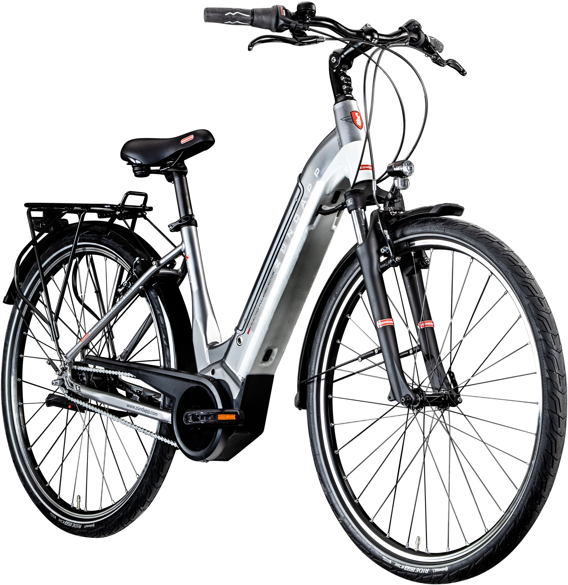 Zündapp E-Bike »Z905«, 7 Gang, Nexus, Mittelmotor 250 W, Pedelec, Elektrofahrrad für Damen u. Herren