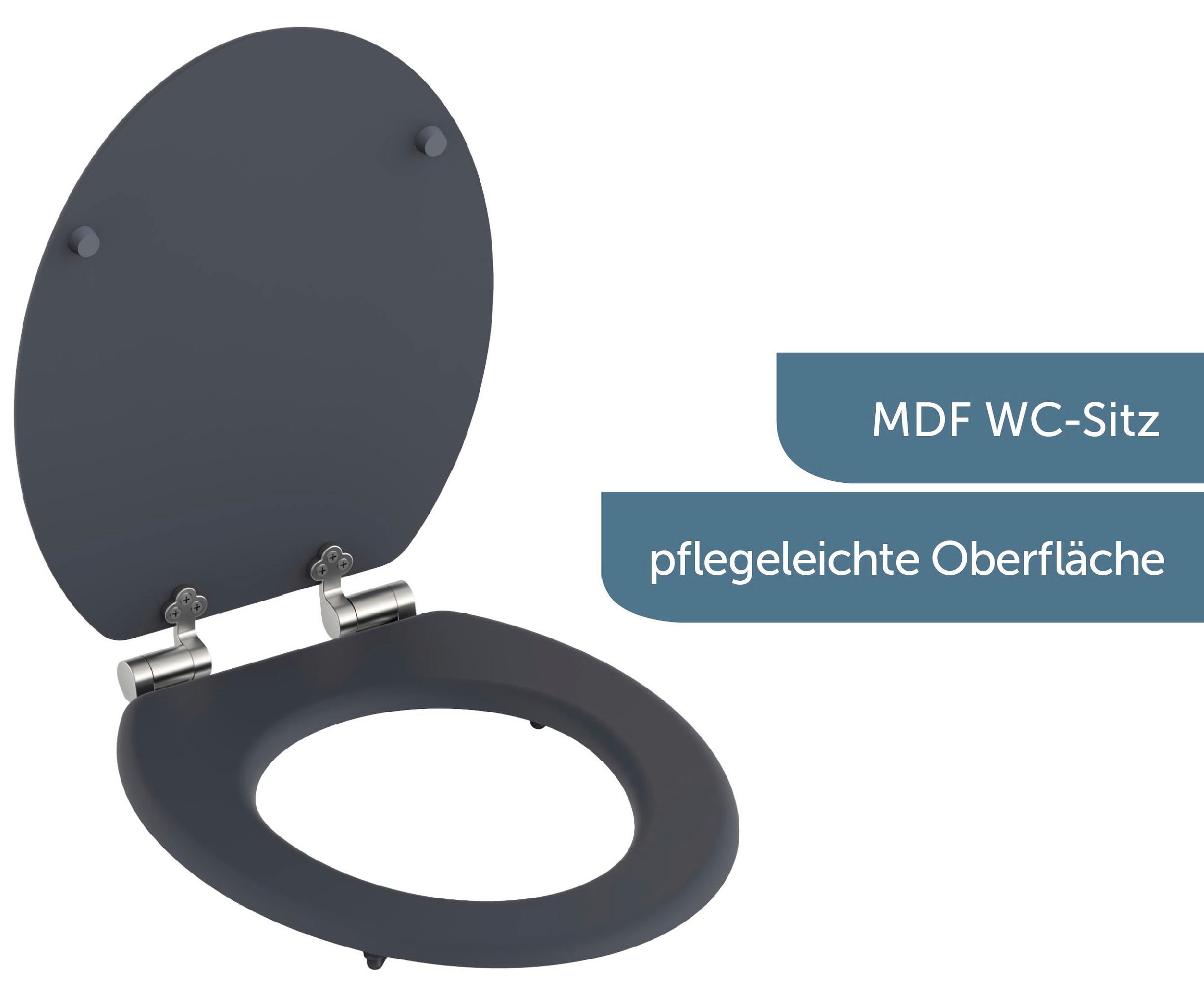 Schütte WC-Sitz »SPIRIT«, mit Absenkautomatik und MDF-Holzkern