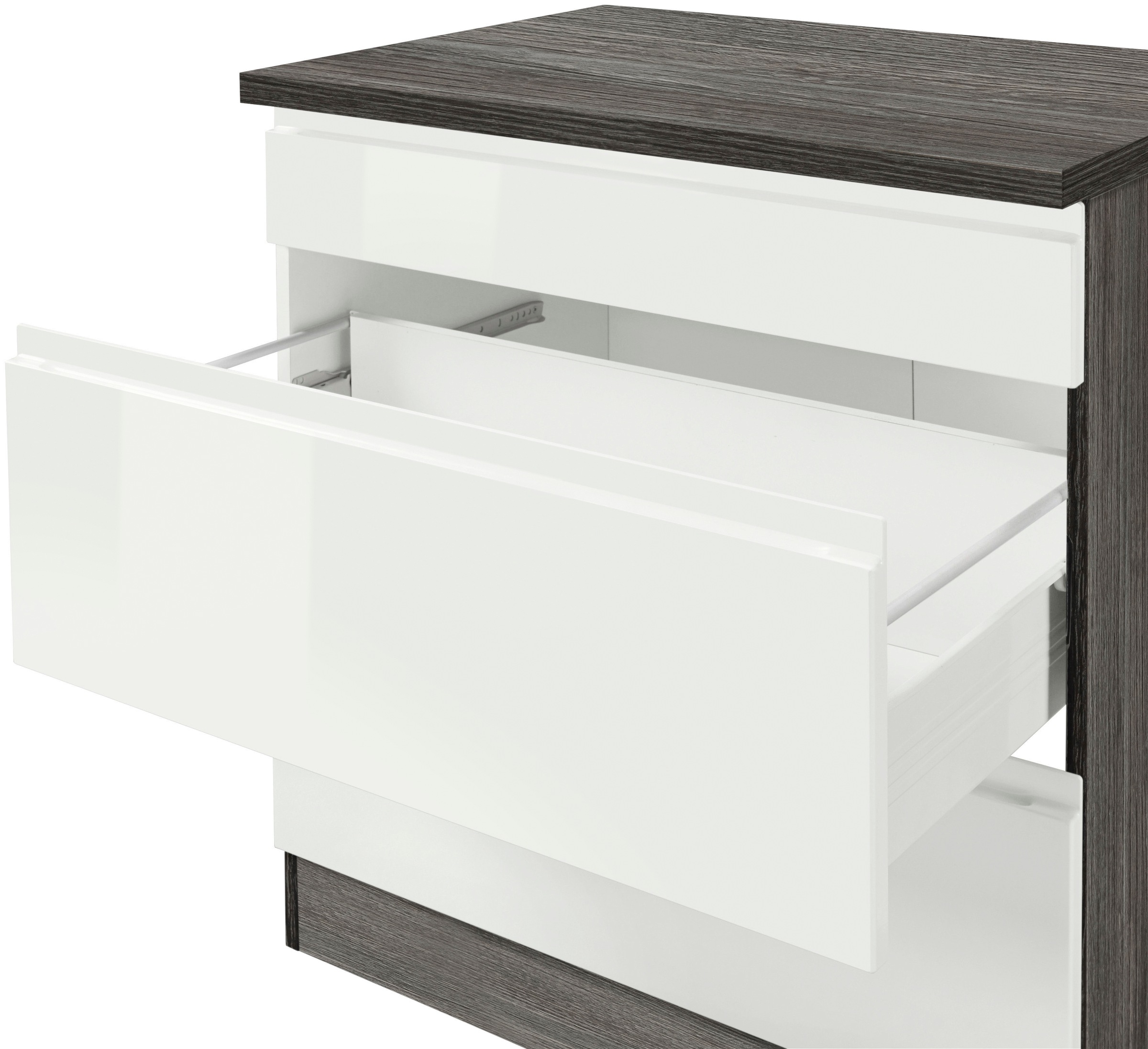 HELD MÖBEL Küchenzeile »Virginia«, Breite 330 cm, mit E-Geräten