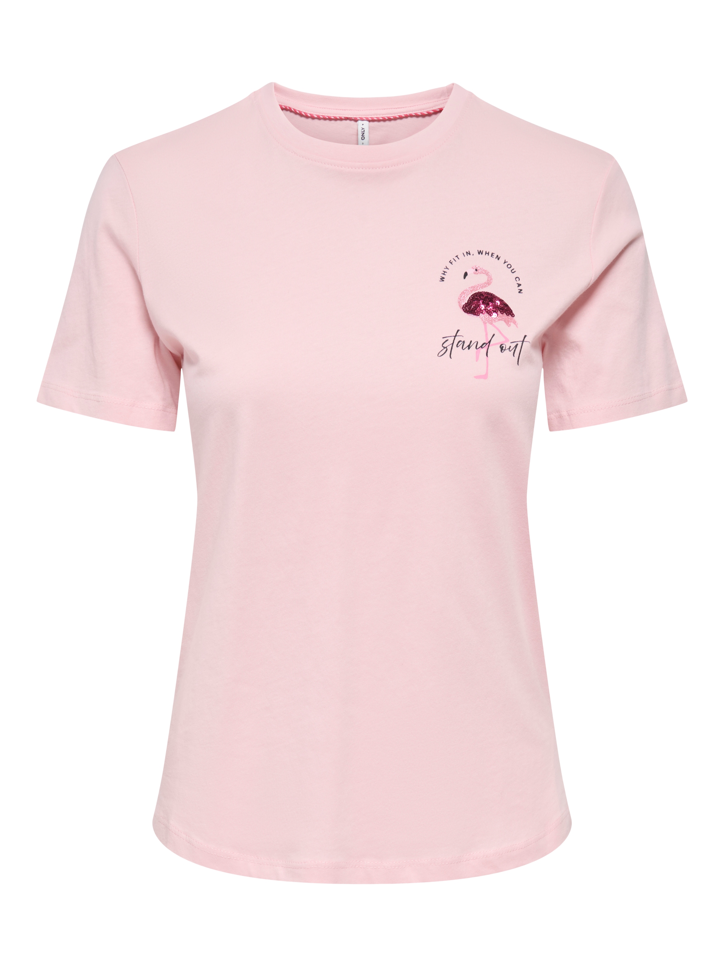 ONLY Kurzarmshirt »ONLKITA S/S TEE JRS NOOS« Baumwolle, regular fit