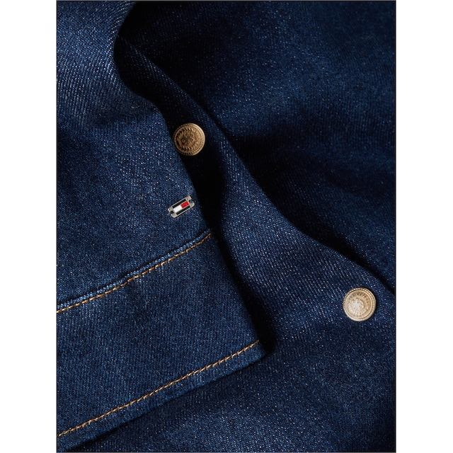 Tommy Hilfiger Jeanskleid »DNM LS SHIRT DRESS NALA«, mit durchgehender  Druckerleiste bei ♕