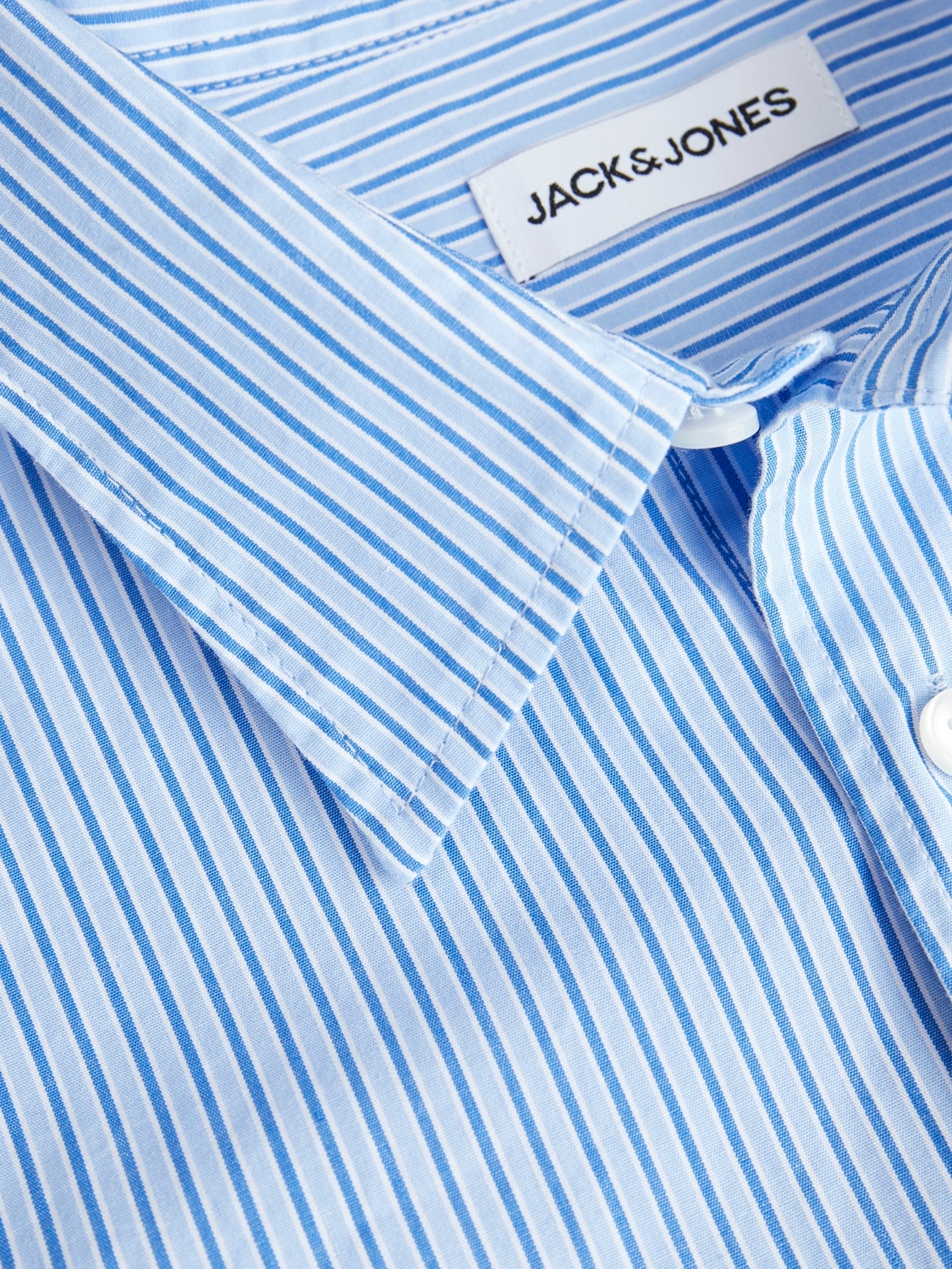 Jack & Jones Langarmhemd »JJECODY POPLIN SHIRT LS SN«, mit Streifen Muster