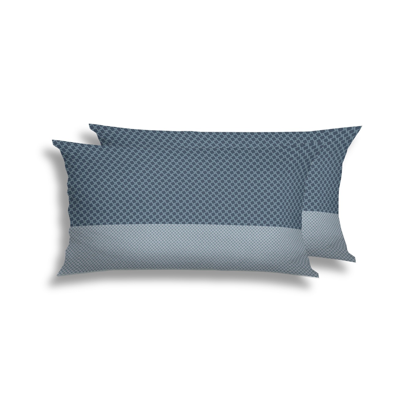 Florella Kissenbezüge »»Laurenz blau « Edel-Satin,  100% Baumwolle«