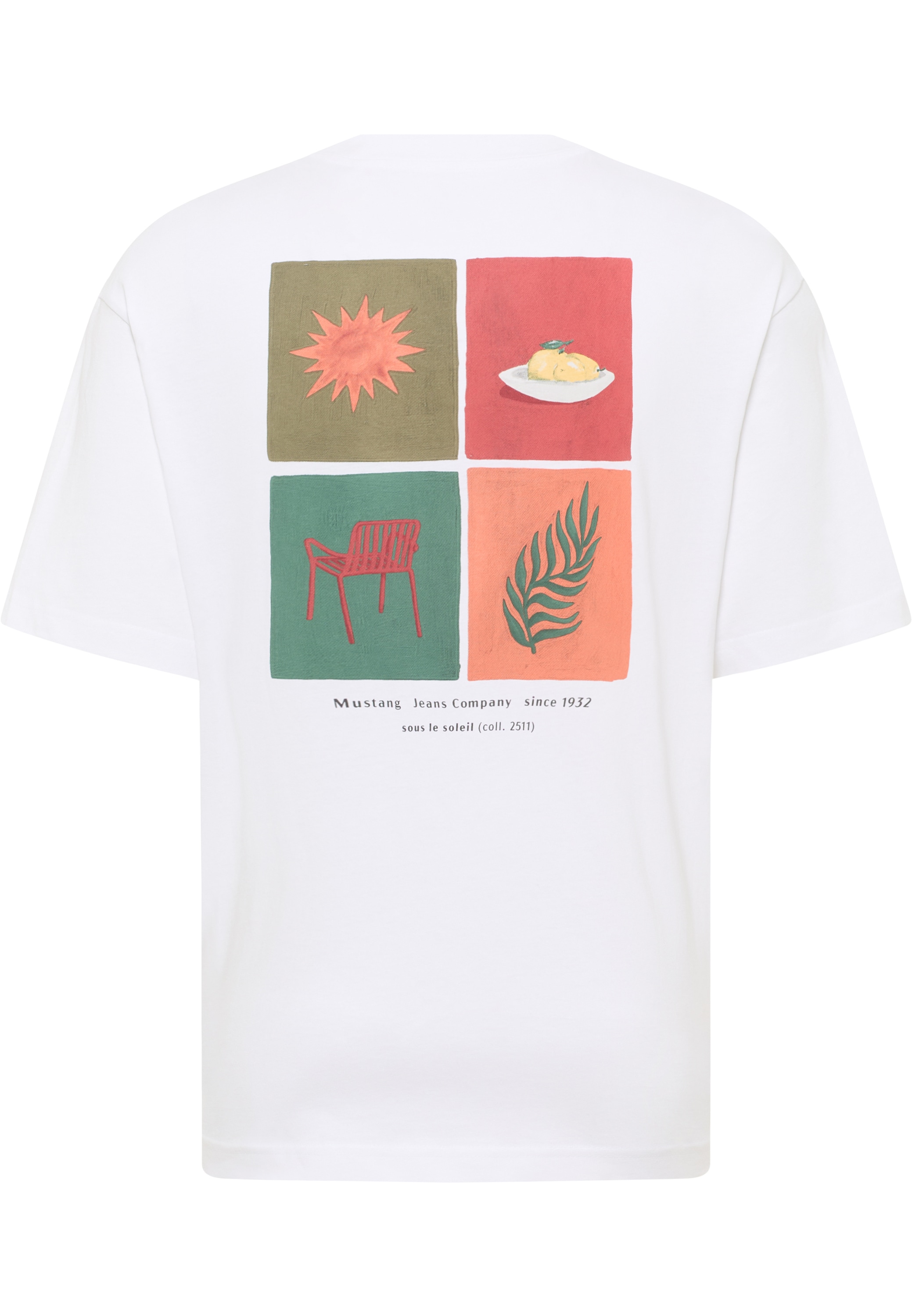 MUSTANG Kurzarmshirt »Herren Style Akron«