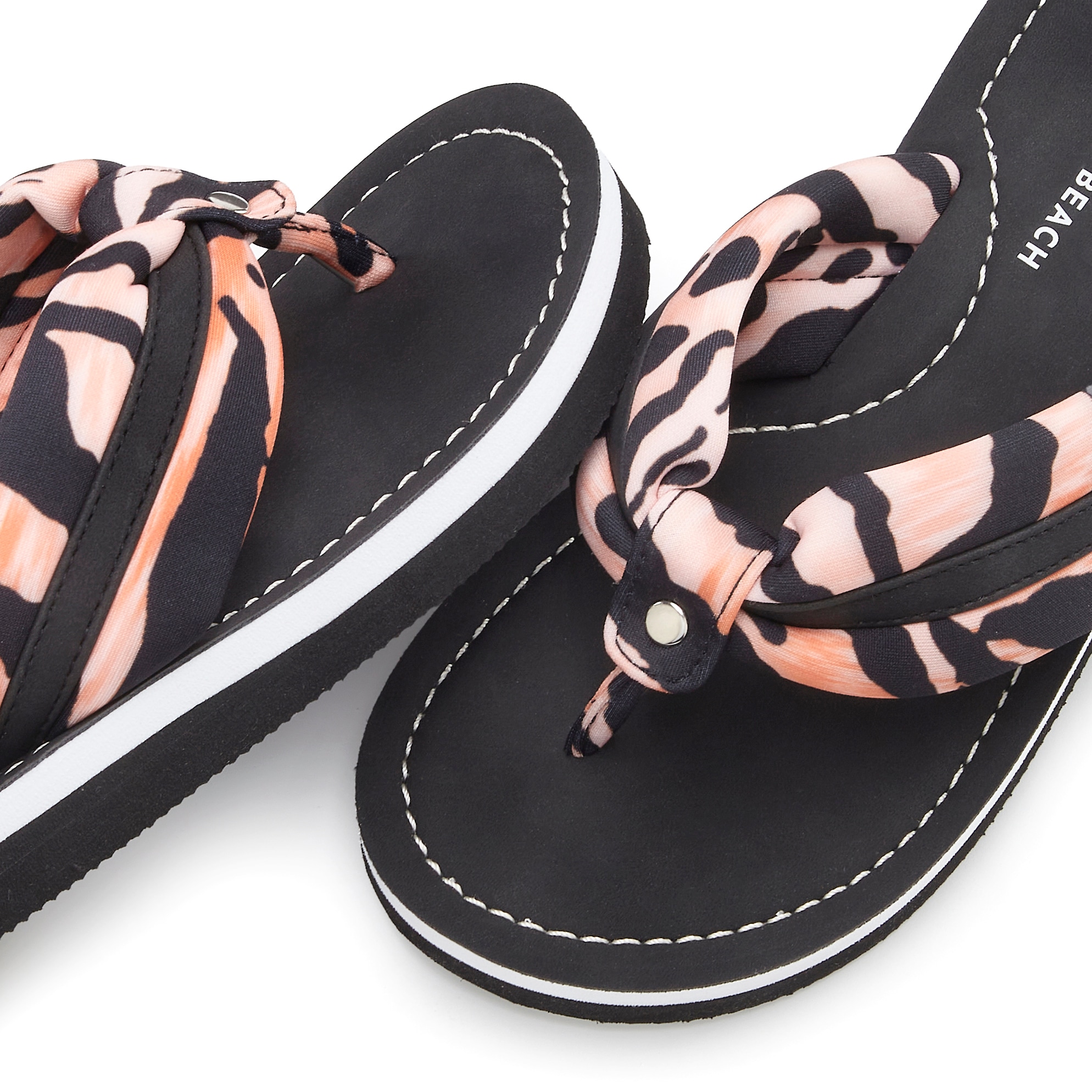 Venice Beach Badezehentrenner »Sandale, Badeschuh, Pantolette, Badelatsche, Flip Flop, Badeschlappe«  Zehentrenner mit wasserabweisender und leichter Sohle VEGAN