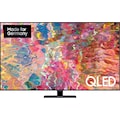 Samsung QLED-Fernseher »55" QLED 4K Q80B (2022)«, 138 cm/55 Zoll, Smart-TV, Quantum Processor 4K-Quantum HDR 1500-Sumpreme UHD Dimming