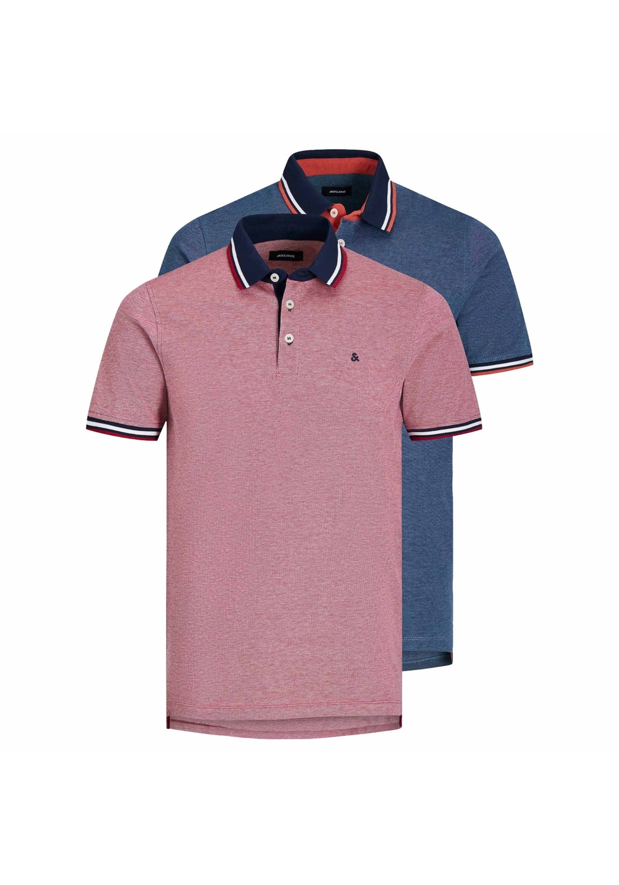 Poloshirt »Poloshirt JJEPAULOS POLO 2PK 2er Pack«