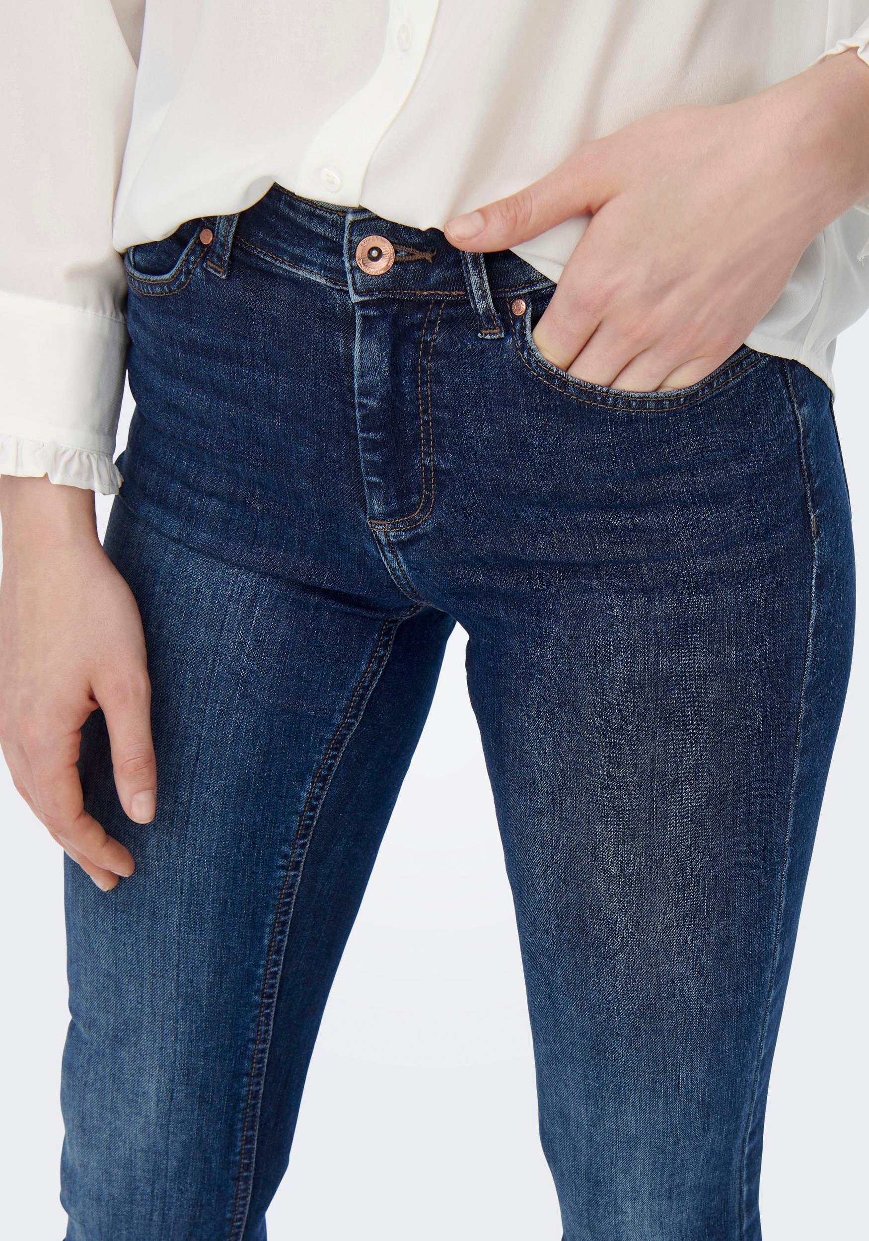 ONLY Bootcut-Jeans »ONLBLUSH DNM bei ♕ TAI021« MID FLARED