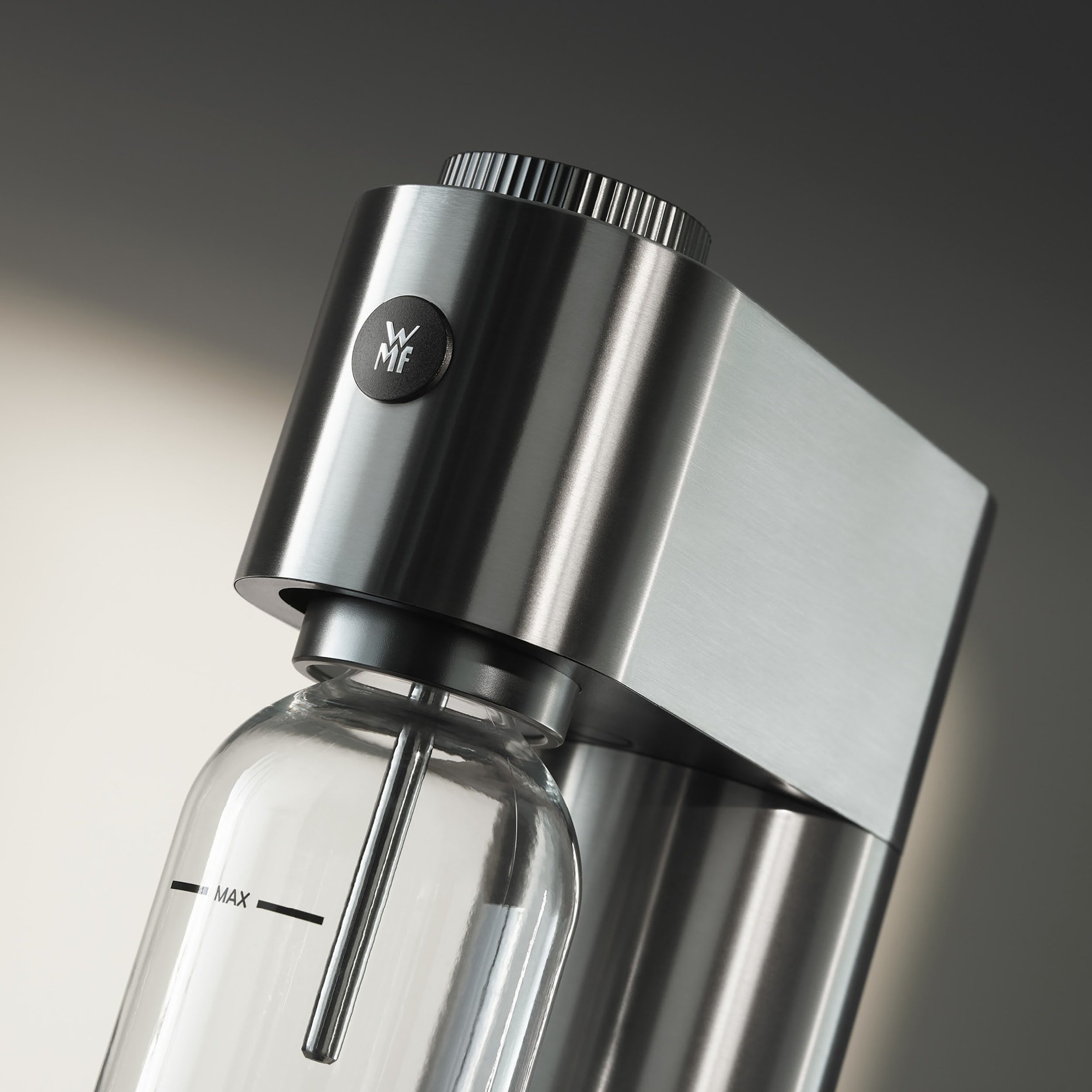 WMF Wassersprudler »Element One« 3 Sprudelgrade, vollautomatisches Sprudeln, Cromargan Edelstahlgehäuse