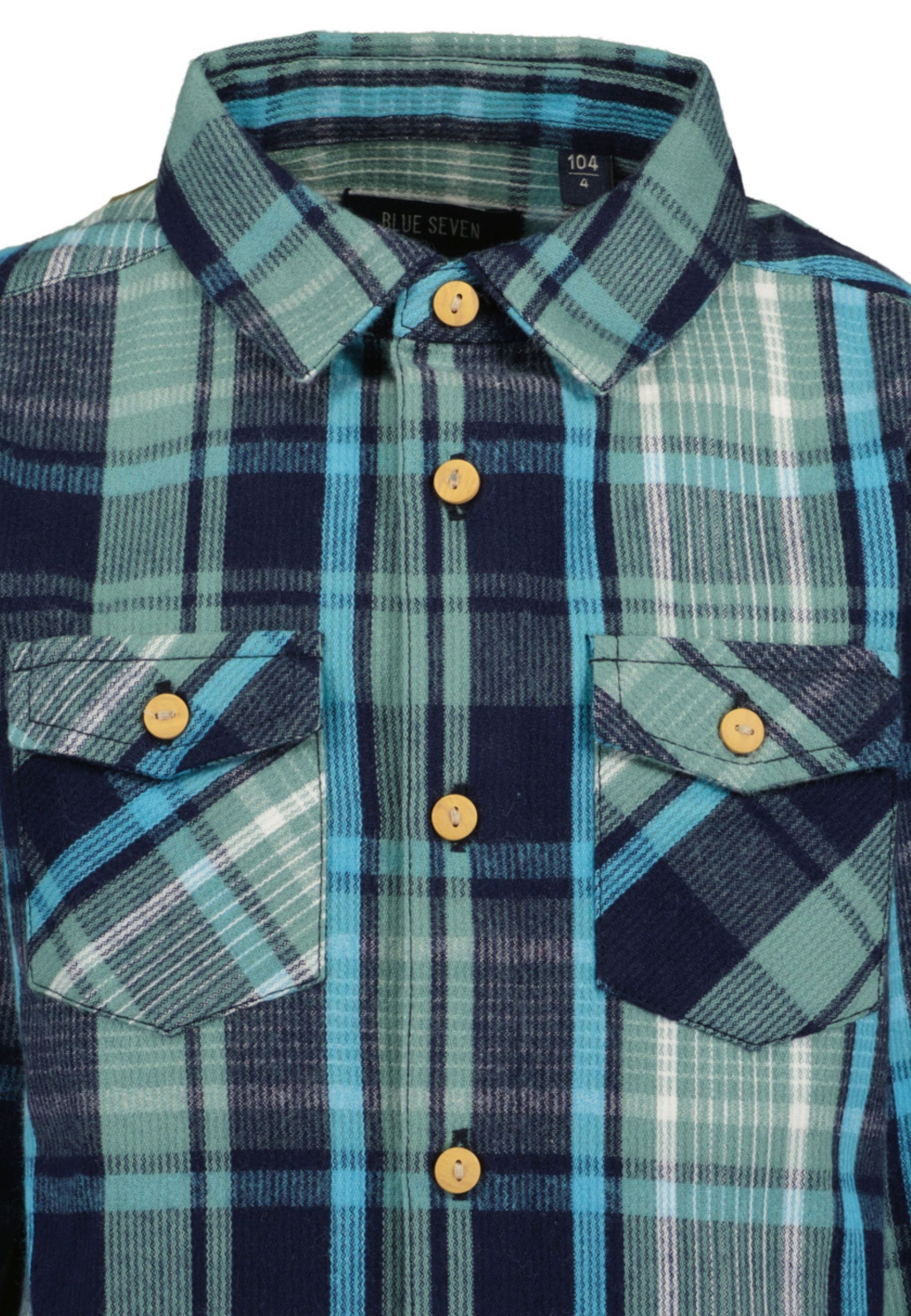 Blue Seven Flanellhemd Baumwolle