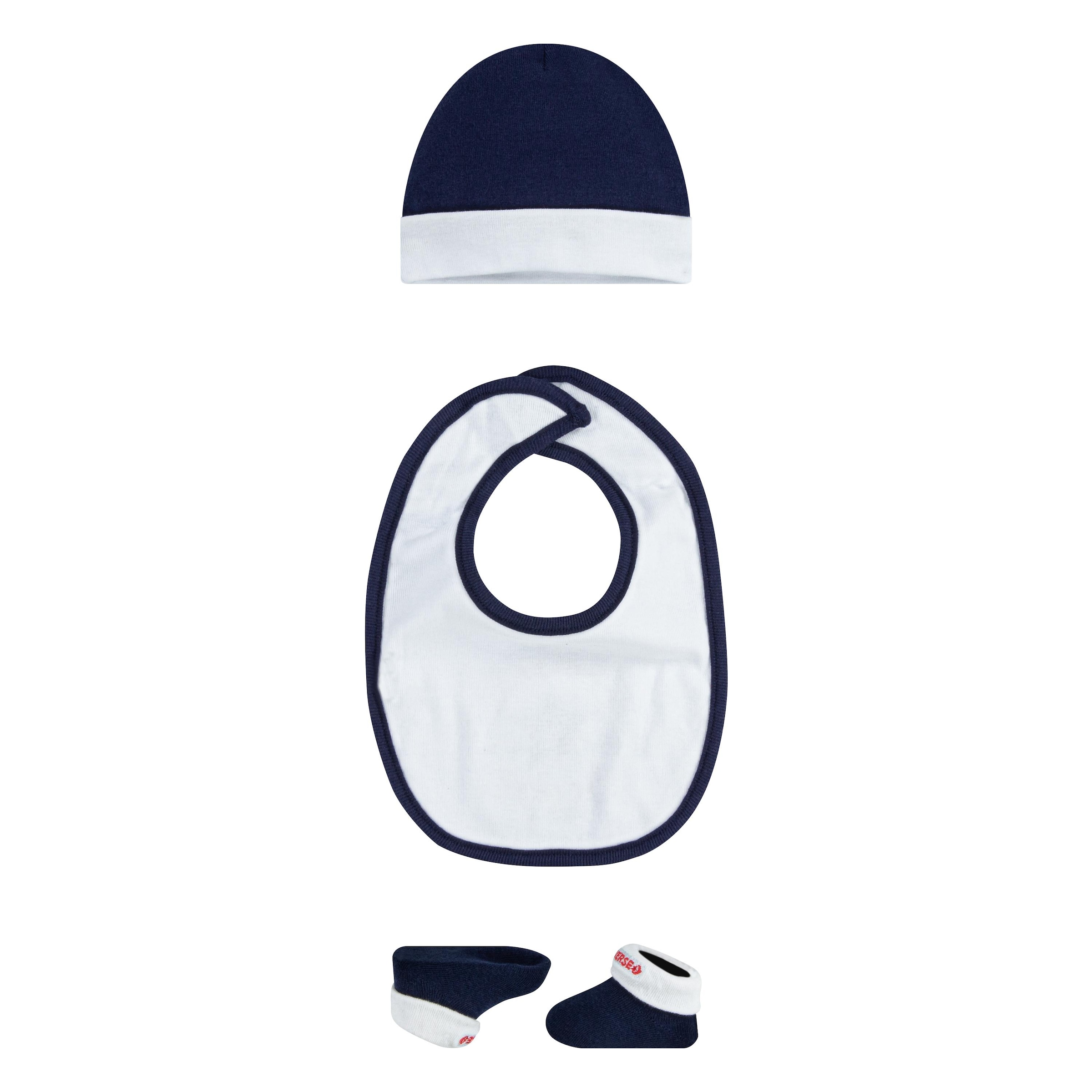 Converse Neugeborenen-Geschenkset »CHUCK INFANT HAT BIB BOOTIE SET 3PC« 3 tlg. für Babys